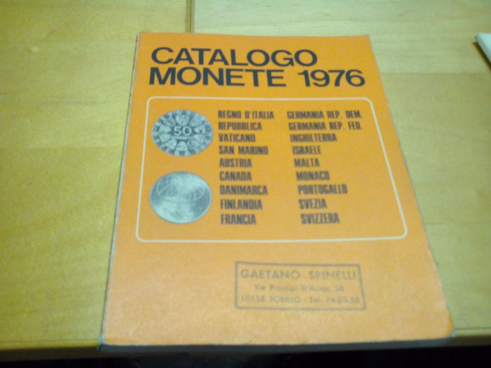 catalogo monete1976