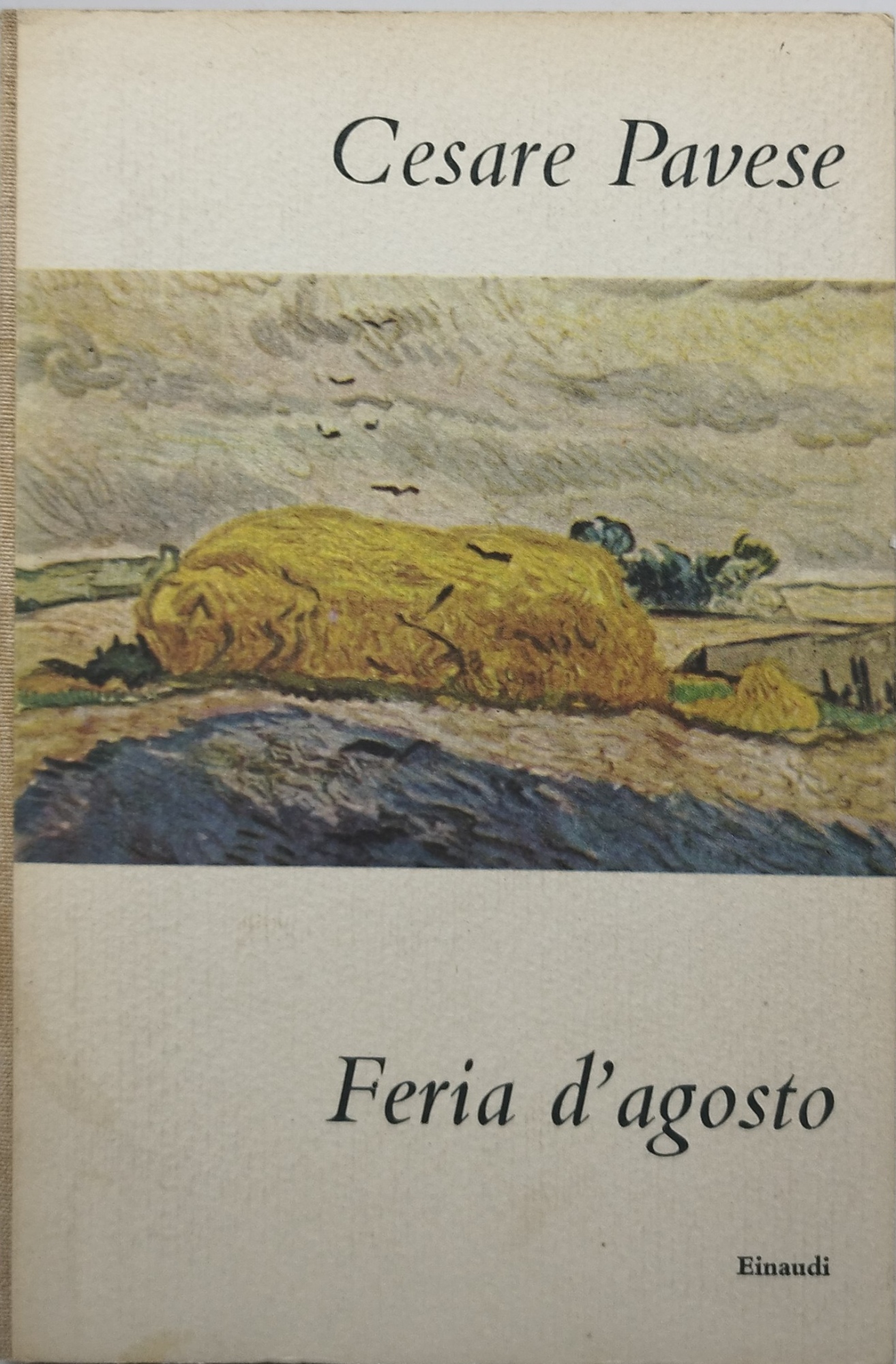 cesare pavese feria d'agosto einaudi