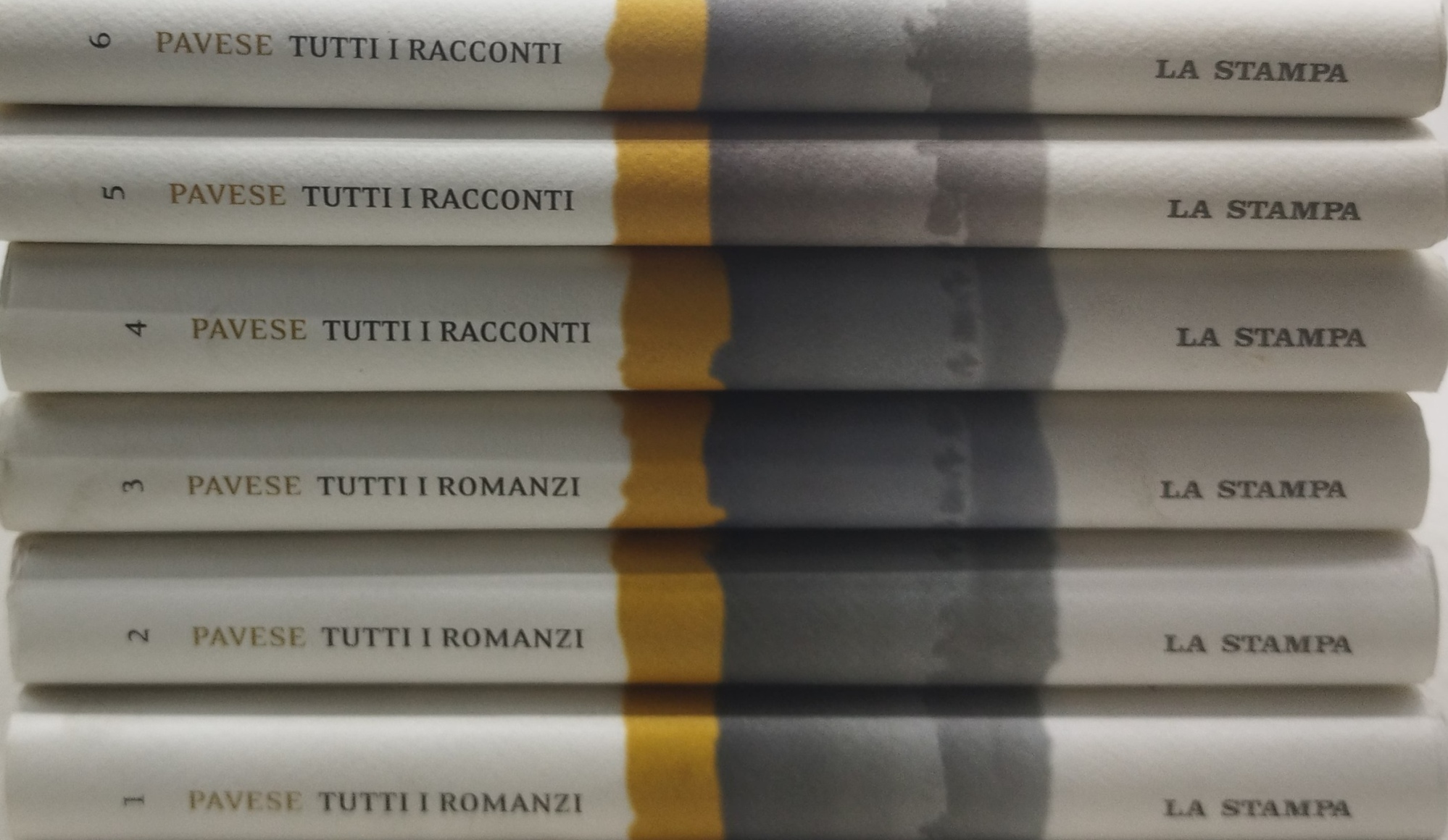 cesare pavese tutti i racconti 6 volumi