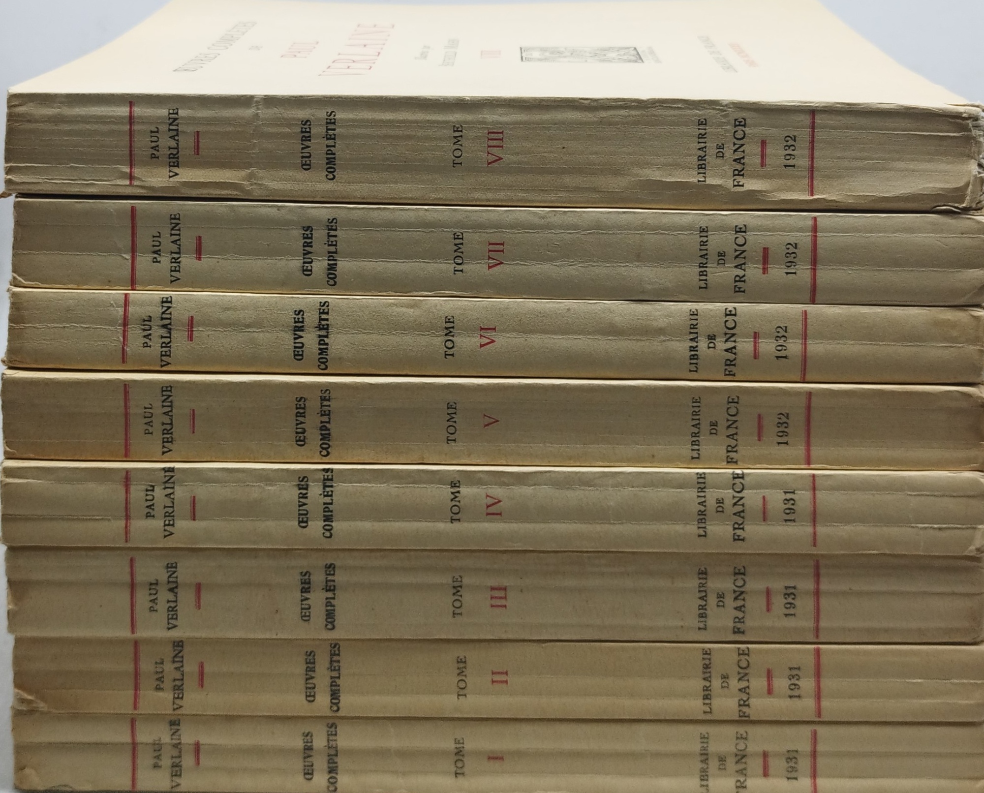 ceuvres completes de paul verlainte illustrees par berhold mahn 8 …