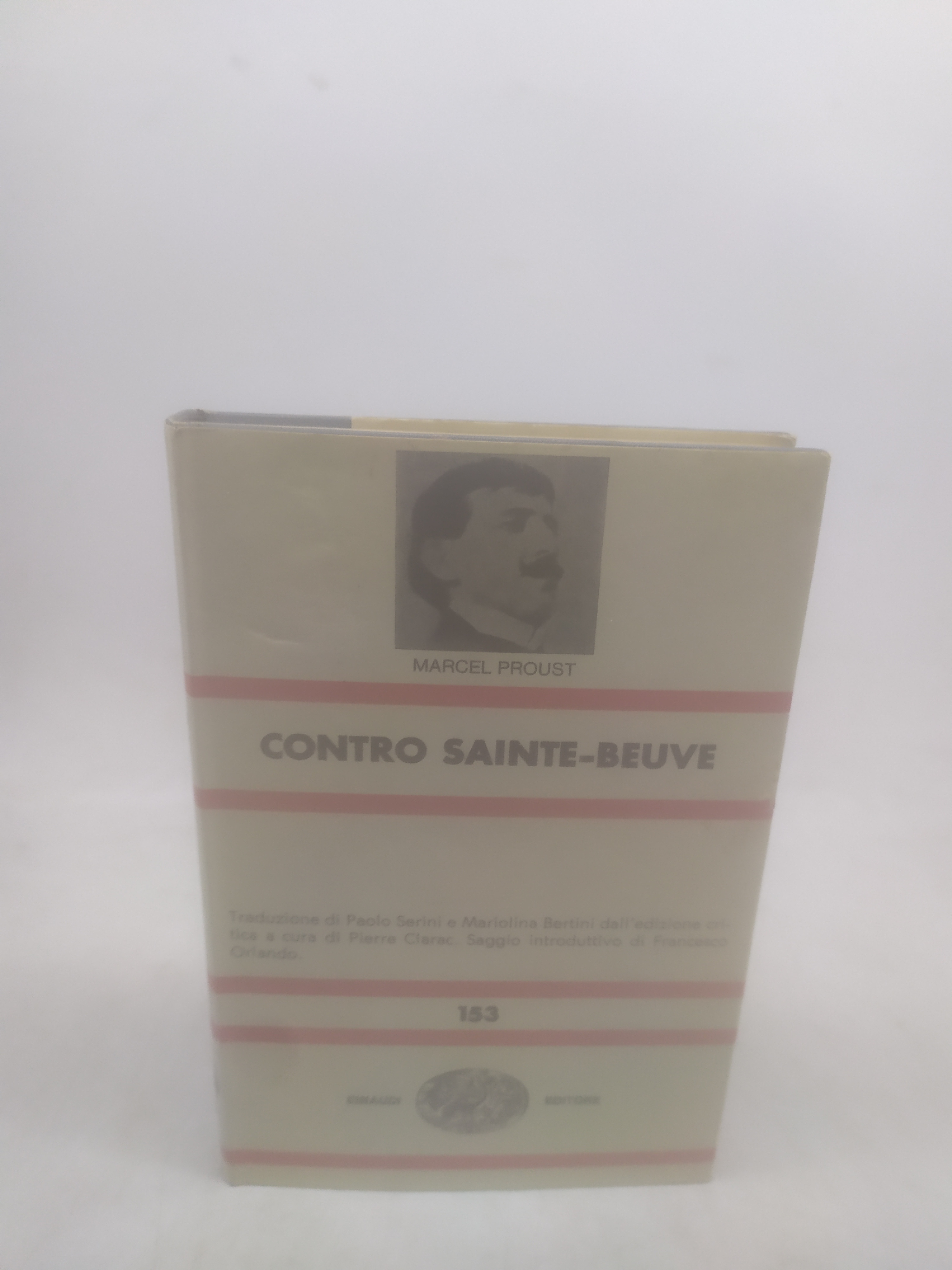 contro sainte-beuve einaudi