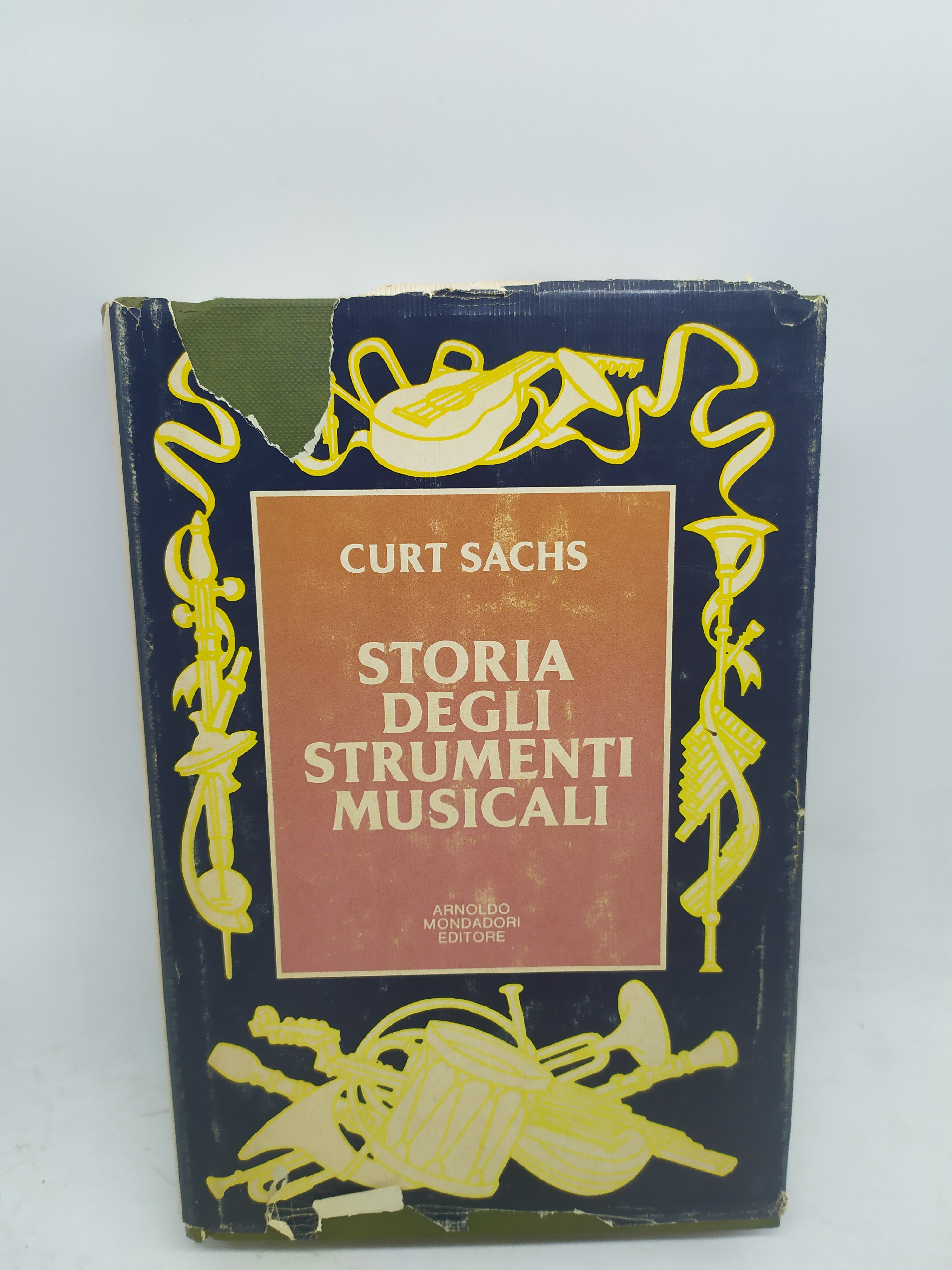 curt sachs storia degli strumenti musicali mondadori 1980