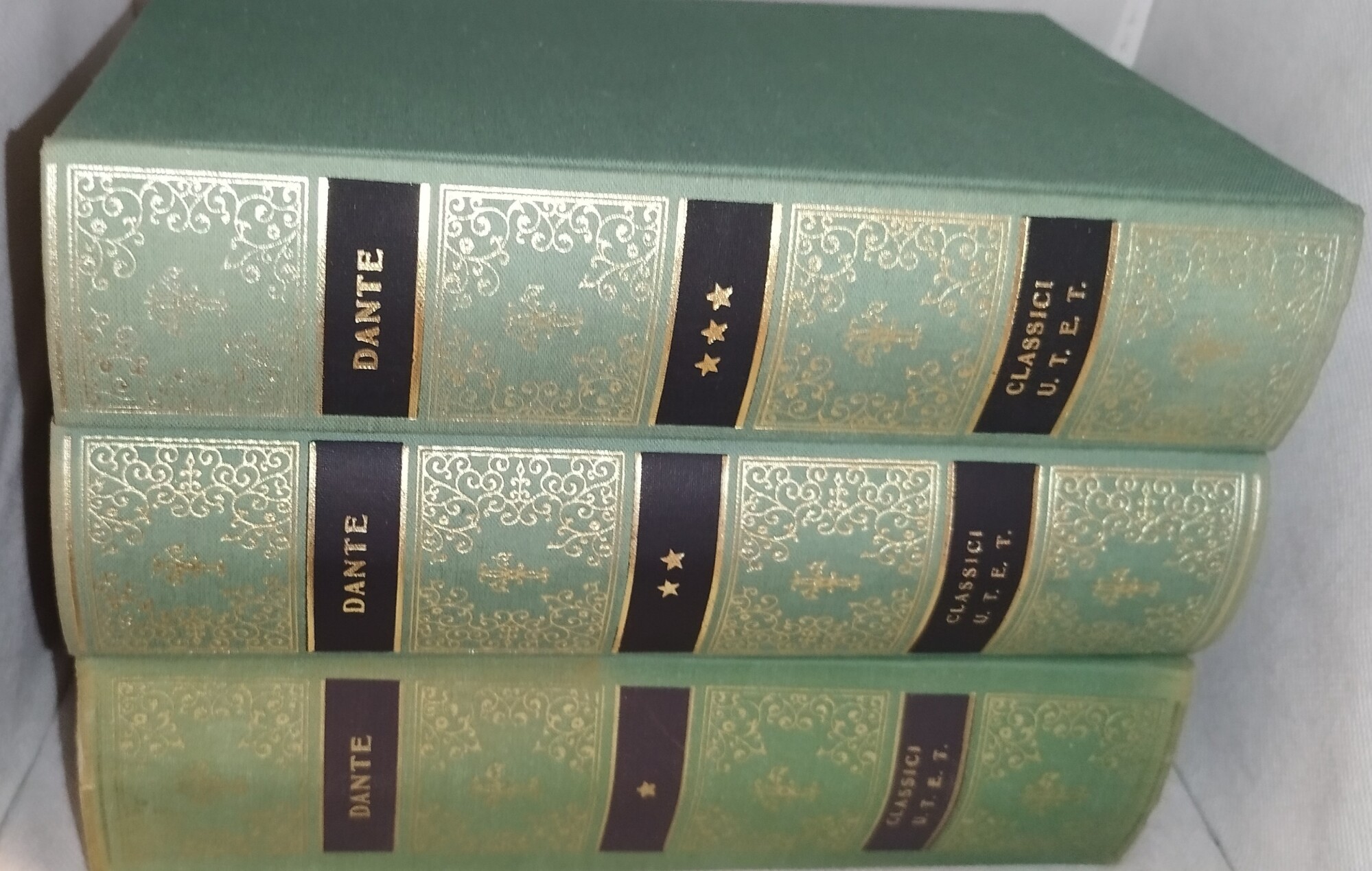dante la divina commedia + opere minori 3 volumi classici …