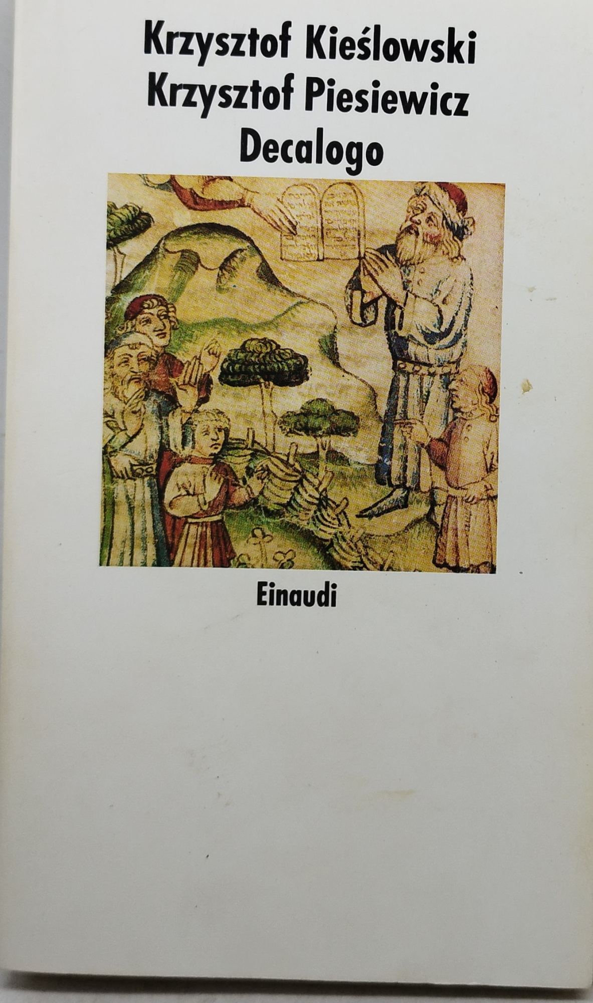 decalogo einaudi krzysztof kieslowski piesiewicz