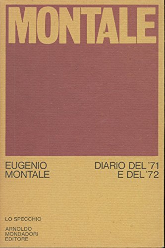 Diario del '71 e del '72