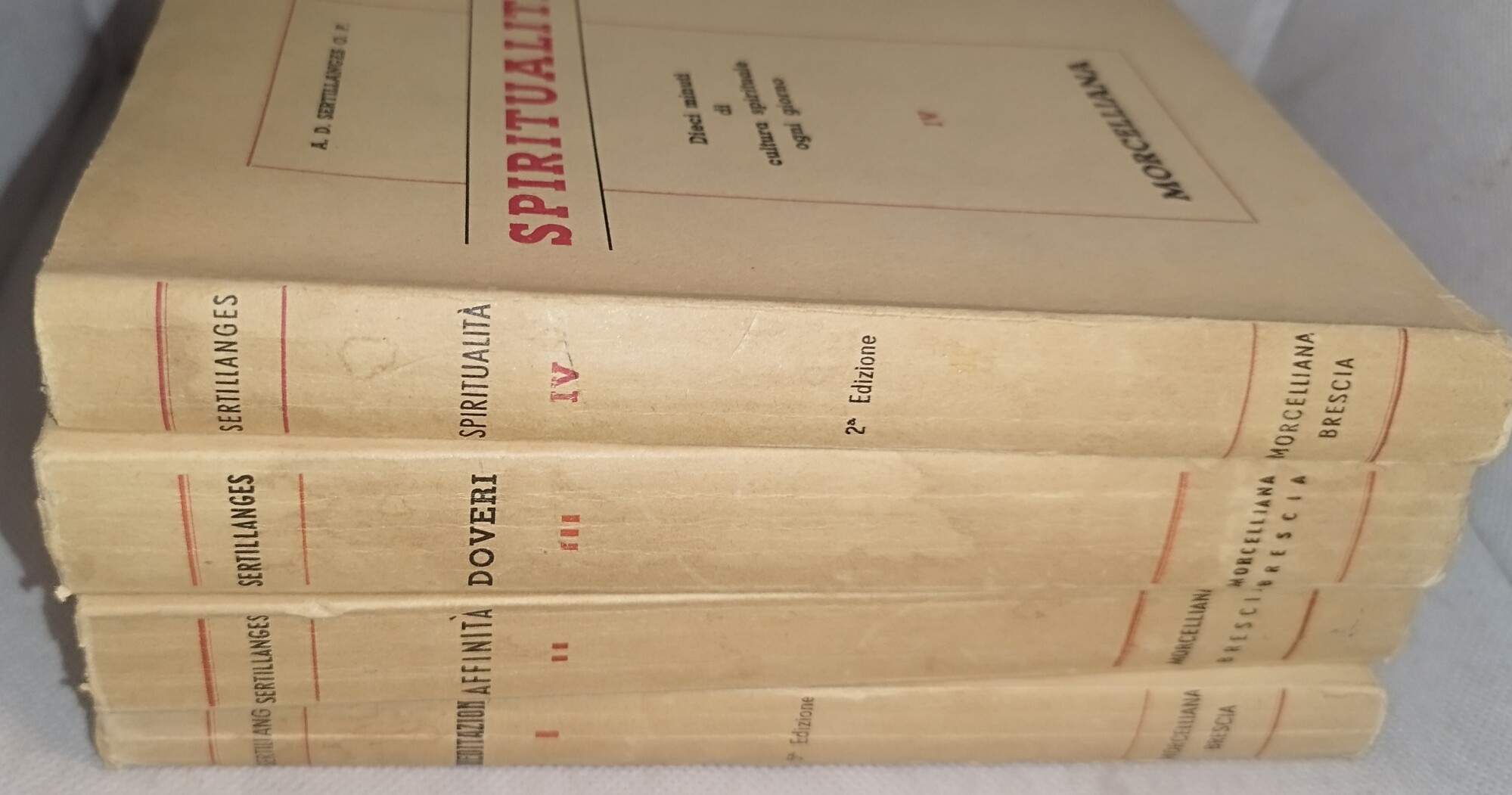 dieci minuti di cultura spirituale ogni giorno volume 1-2-3-4