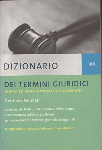 Dizionario dei termini giuridici