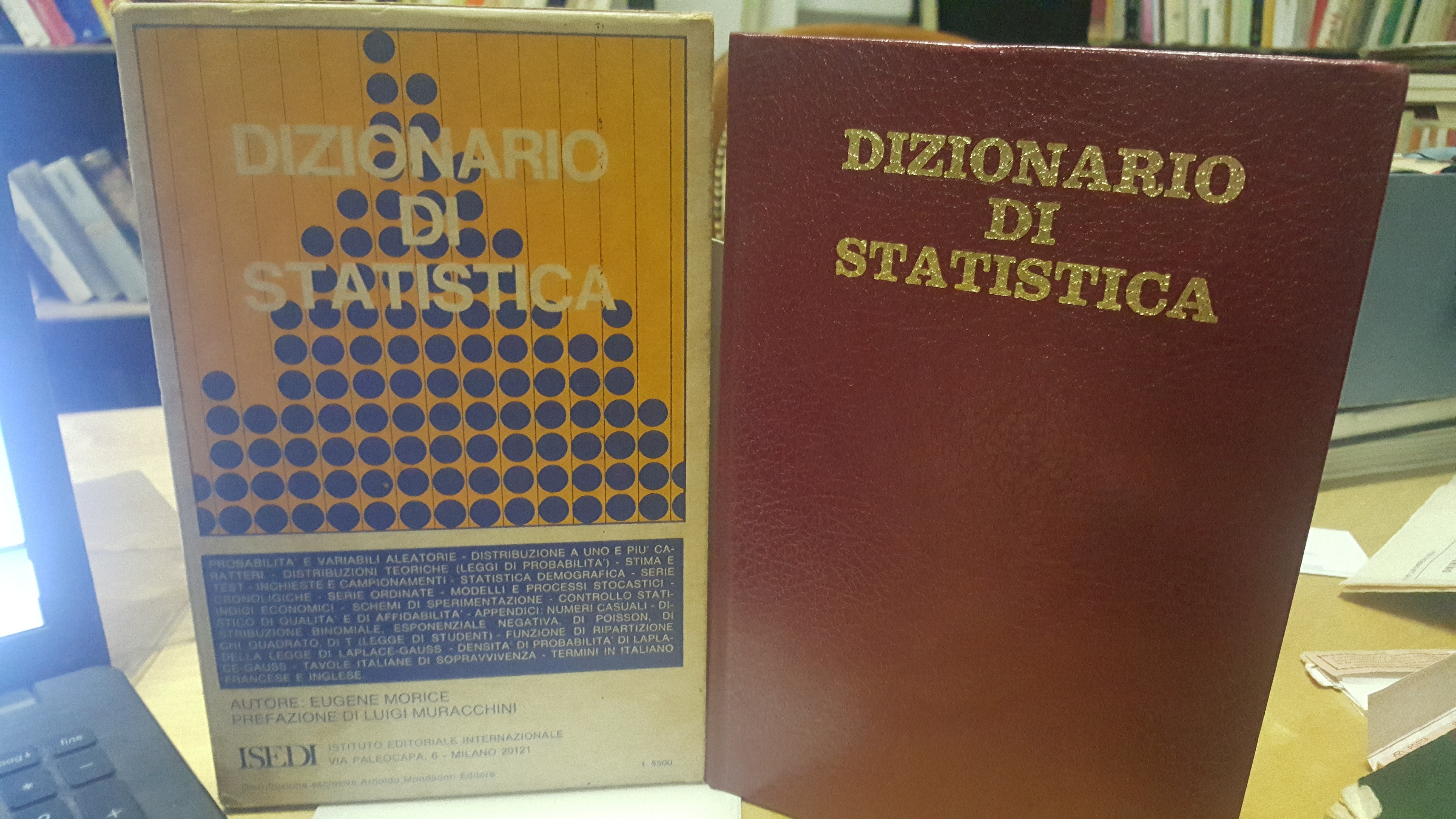 dizionario di statistica isedi eugenie morice