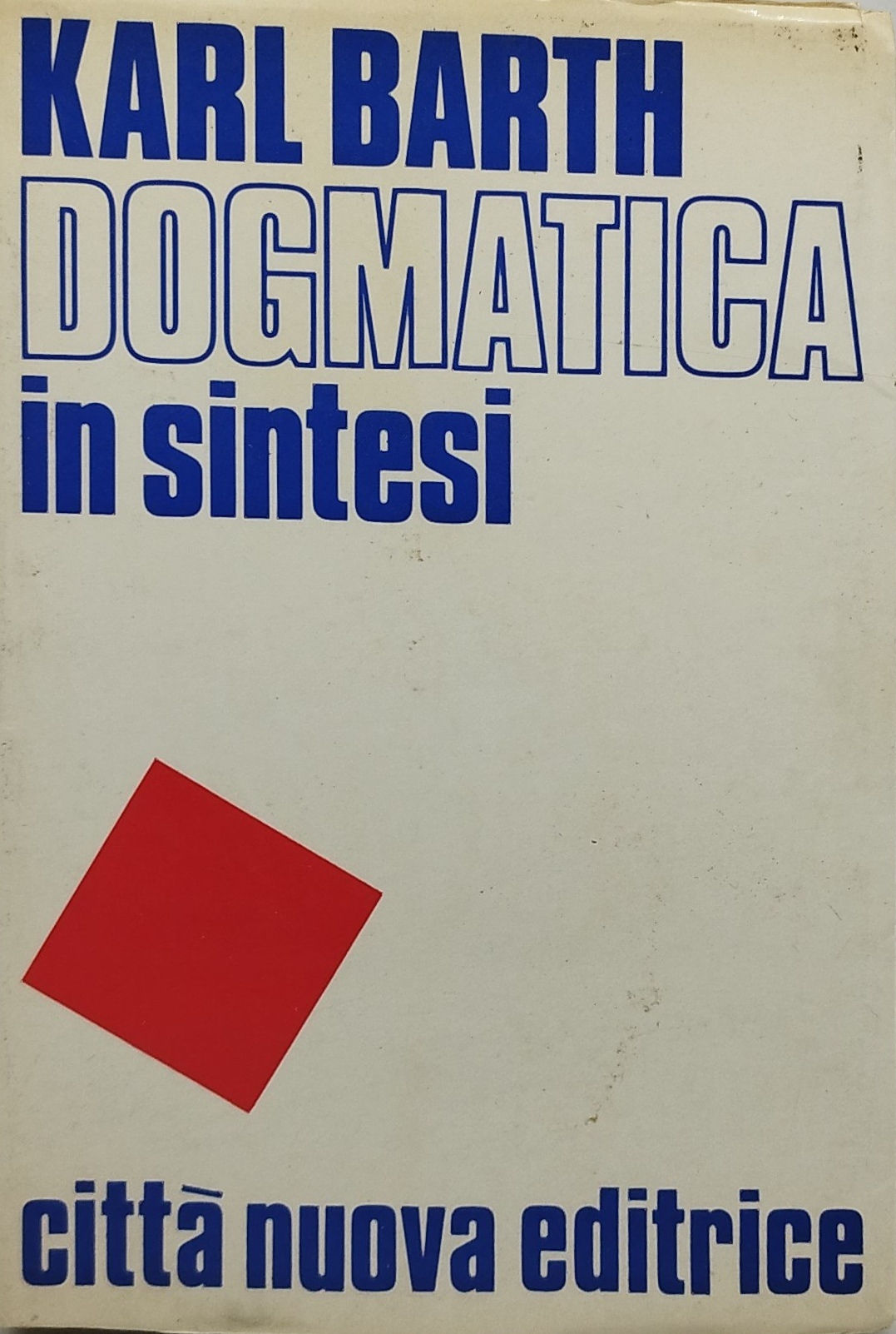 dogmatica in sintesi karl barth