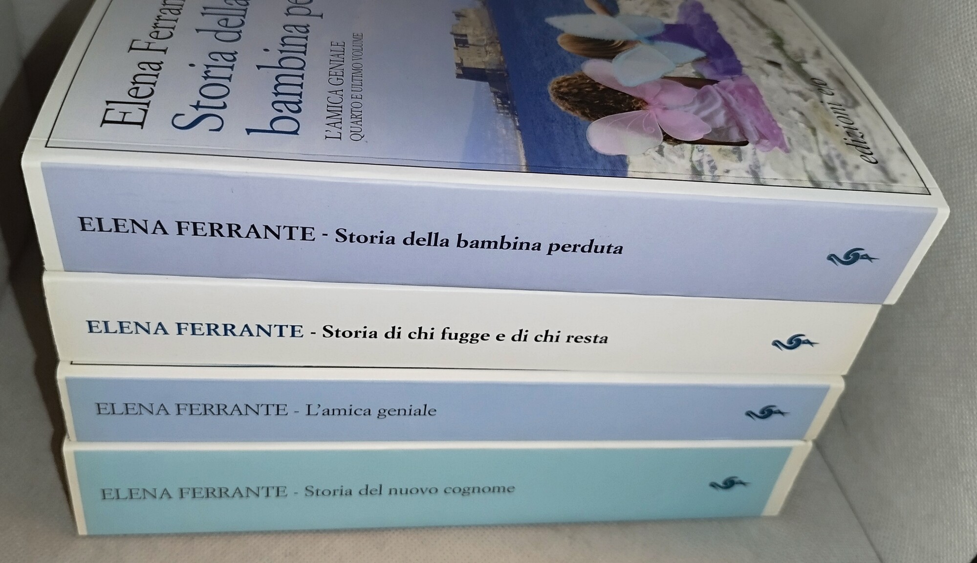 elena ferrante l'amica geniale 4 volumi