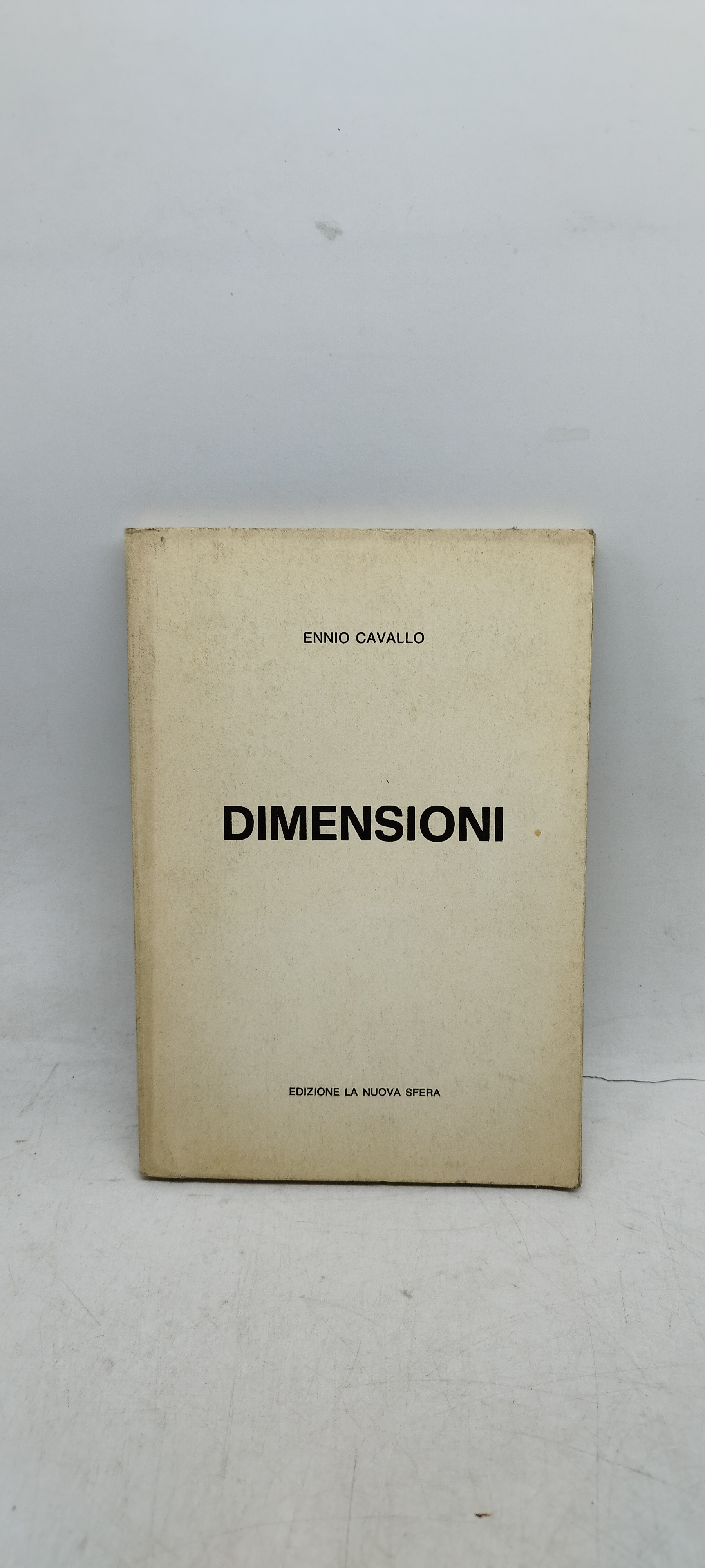 ennio cavallo dimensioni la nuova sfera