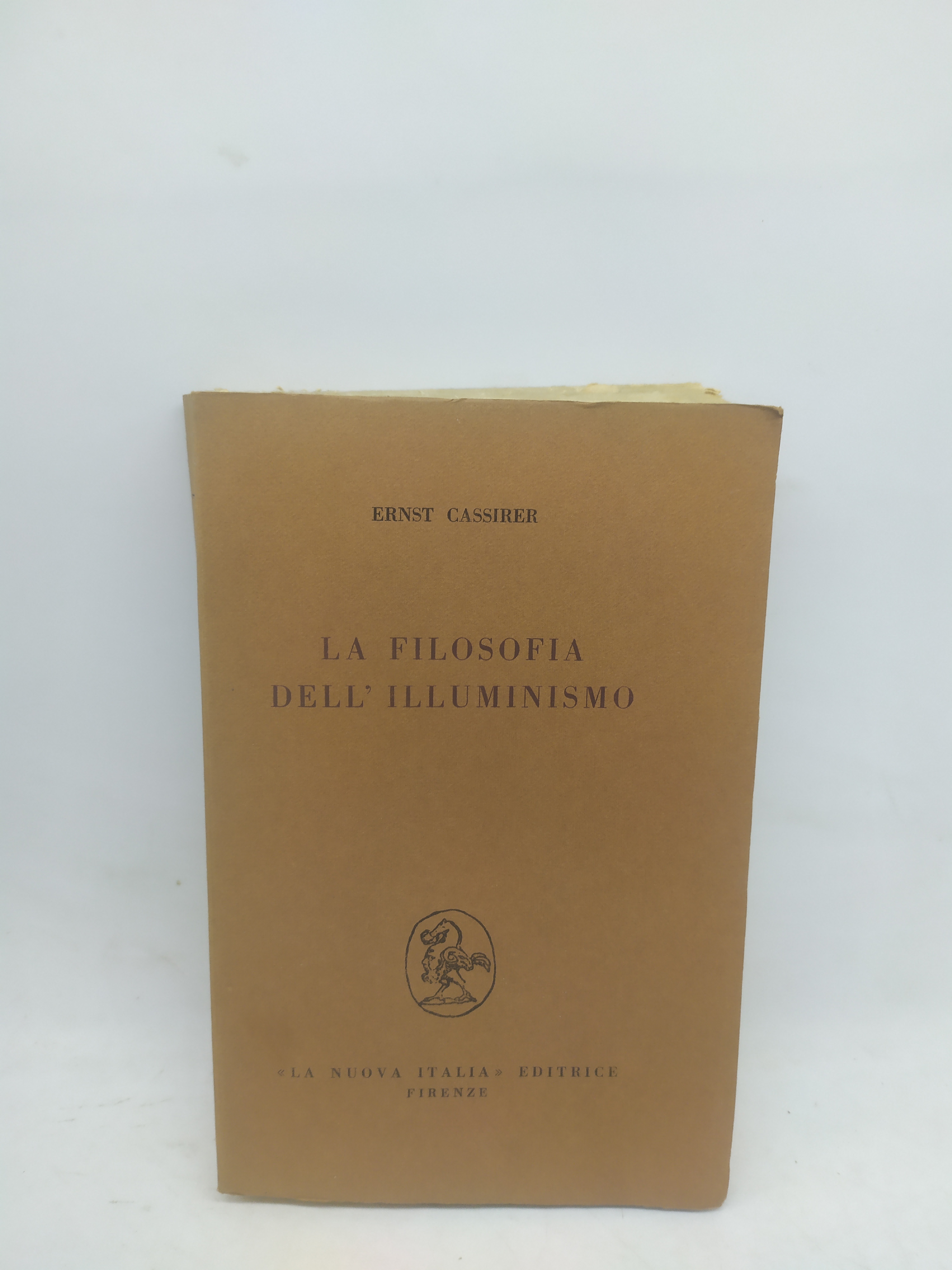 ernst assirer la filosofia dell'illuminismo la nuova italia