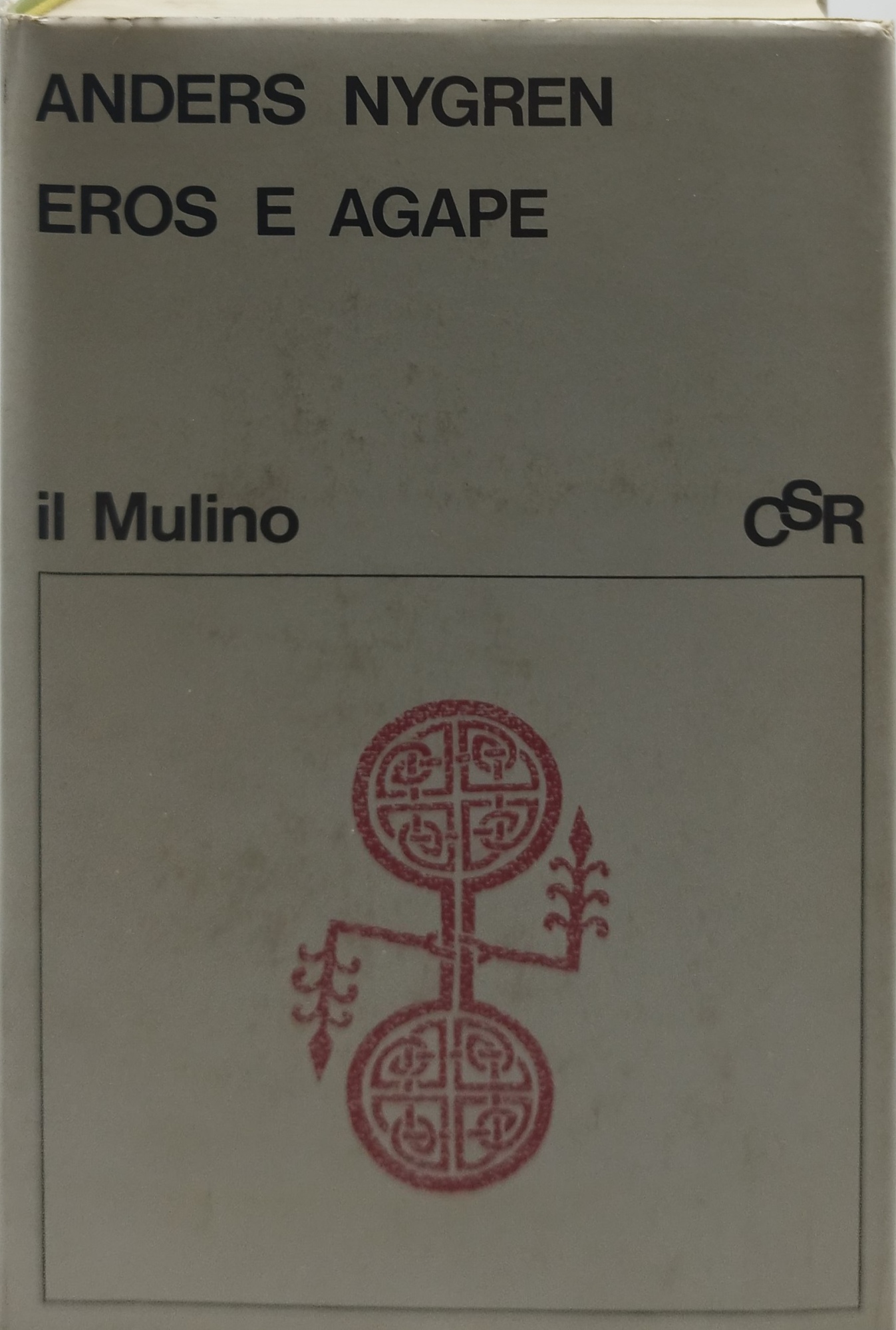 eros e agape anders nygren il mulino