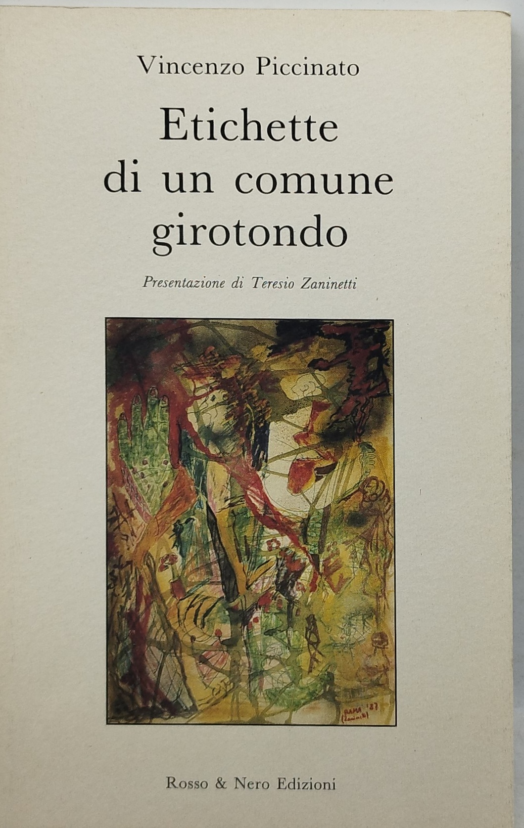 etichette di un comune girotondo teresio zaninetti