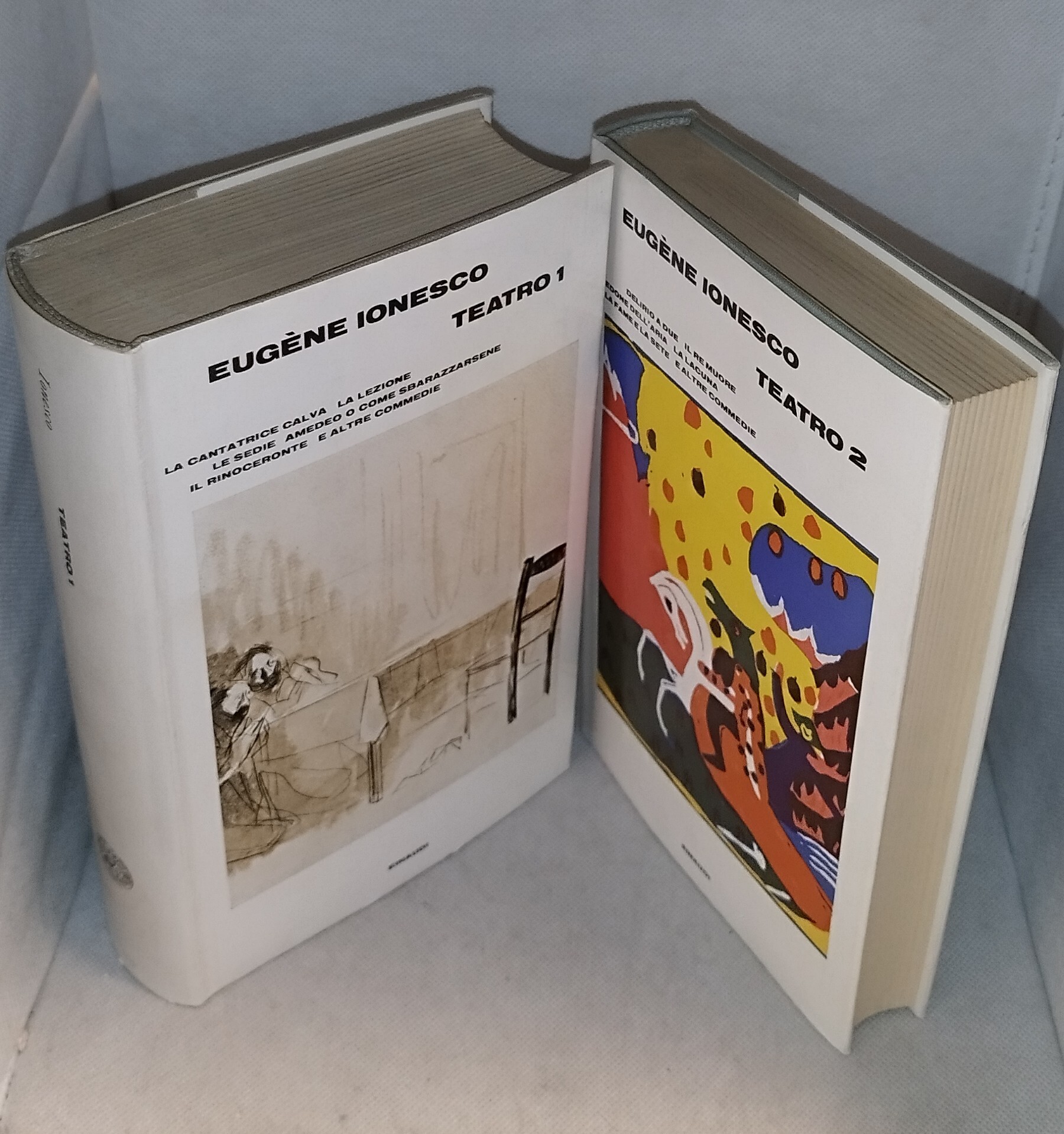 eugenè ionesco teatro 2 volumi einaudi