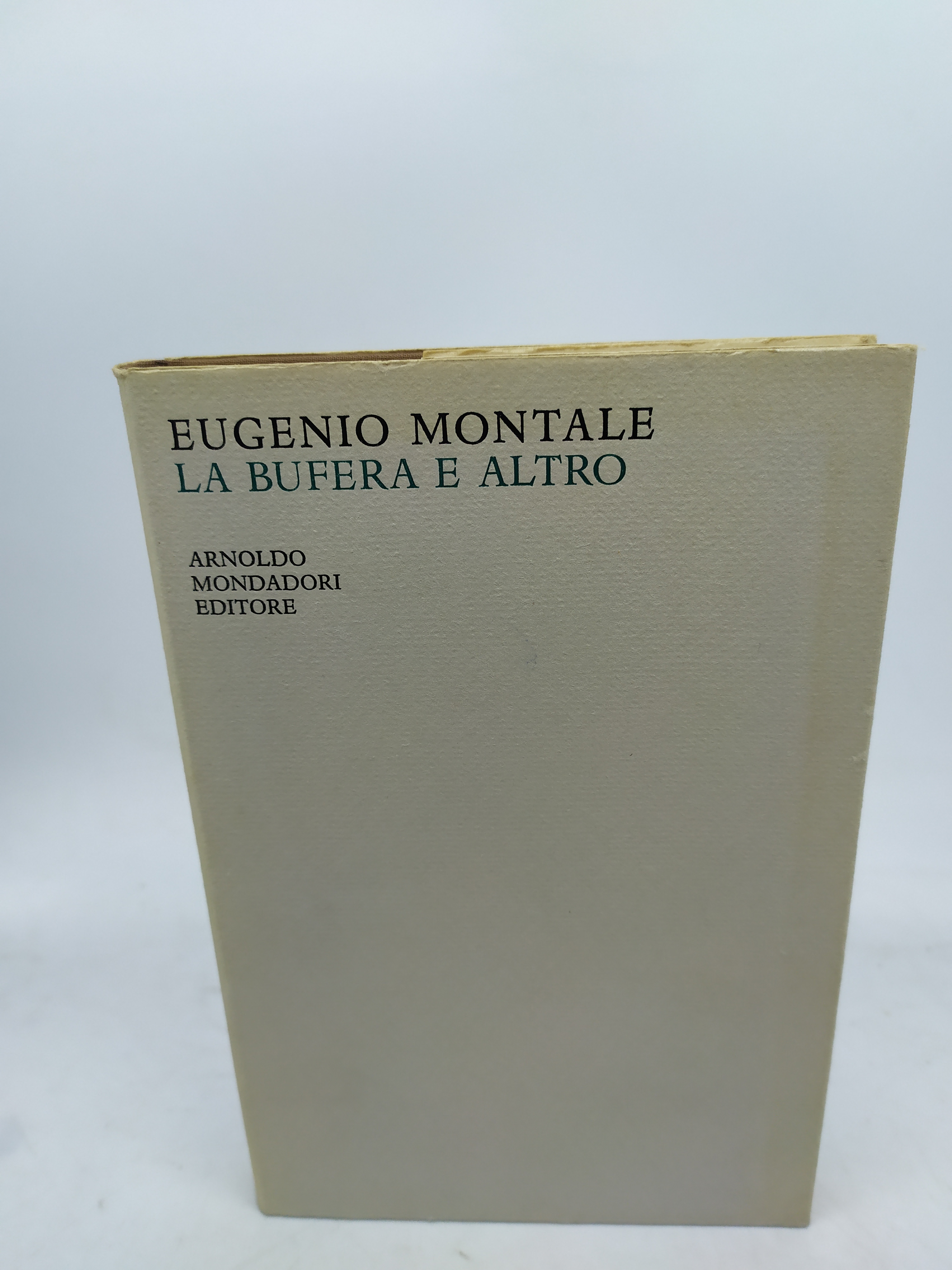 eugenio montale la bufera e alto mondadori 1963 lo specchio