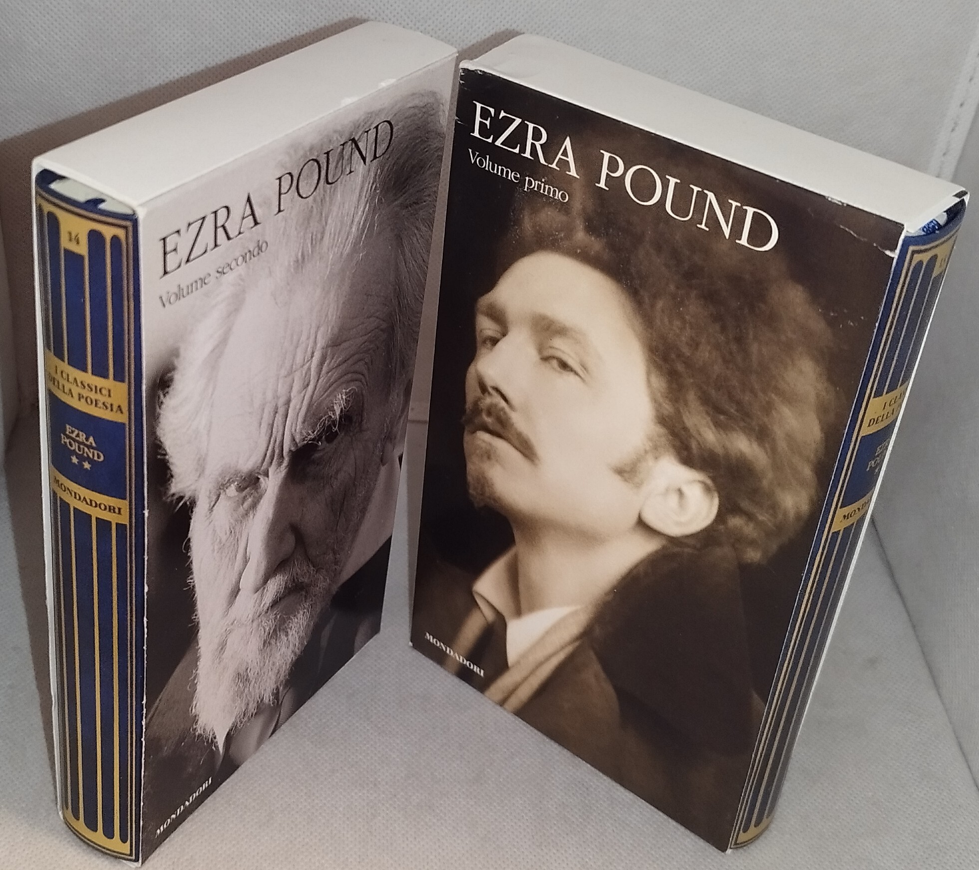 ezra pound i classici della poesia 2 volumi mondadori