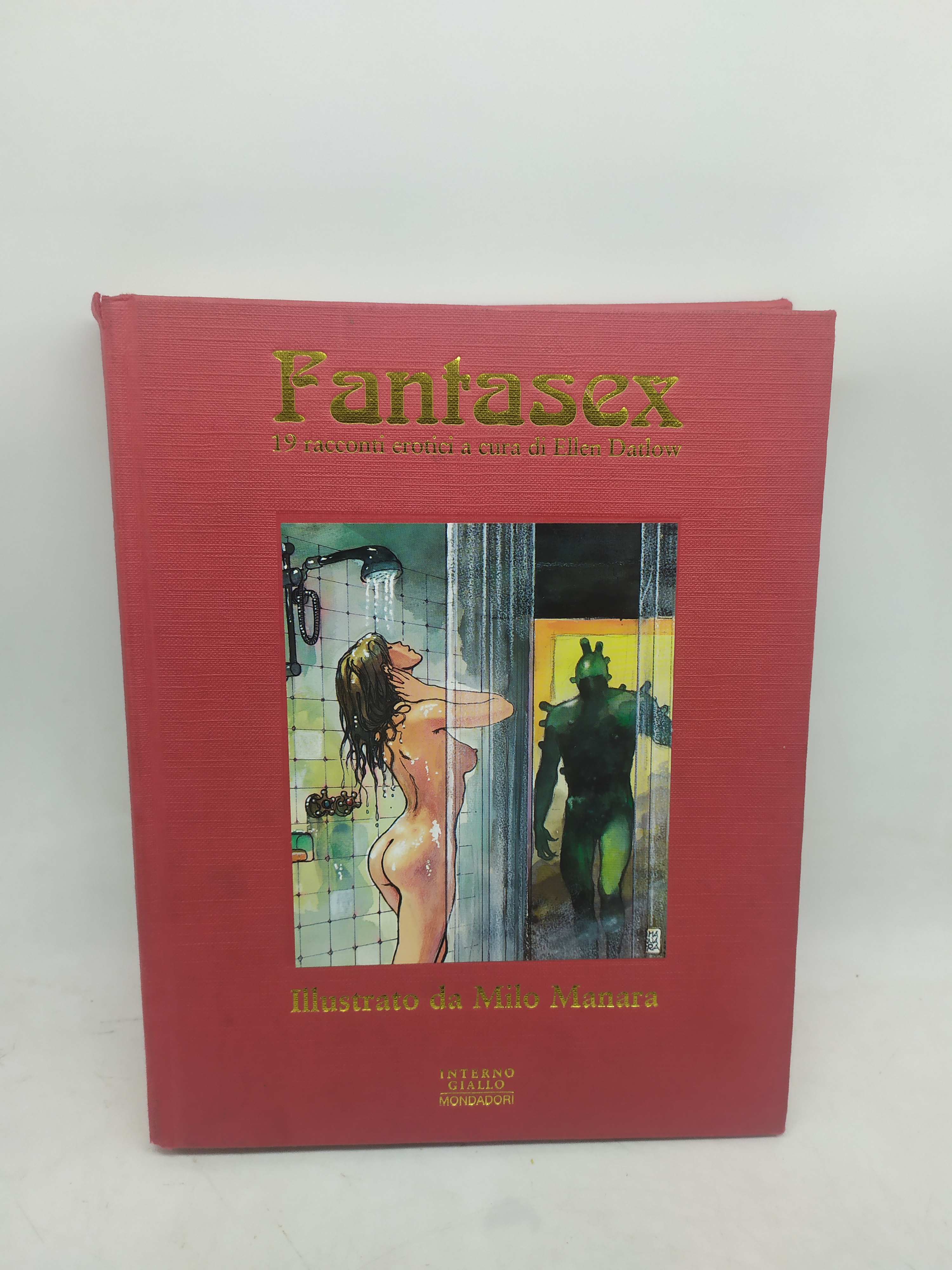 fantasex 19 racconti erotici illustrato da milo manara mondadori