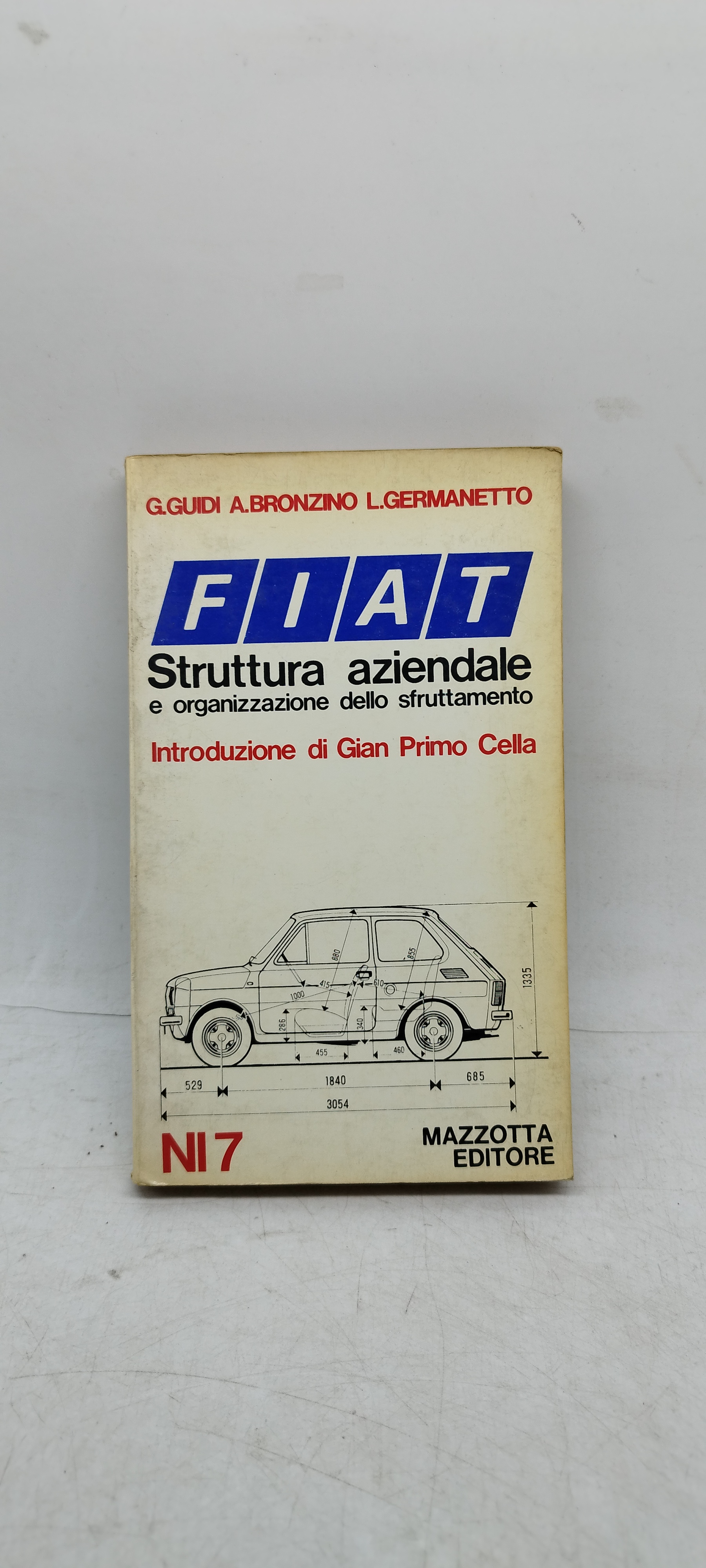 fiat struttura aziendale e organizzazione dello sfruttamento gian primo cella