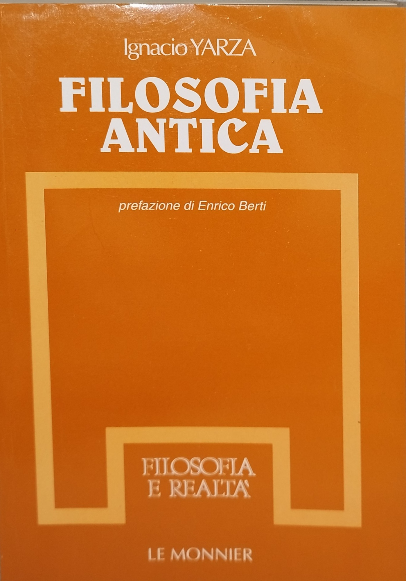 filosofia antica ignacio yarza
