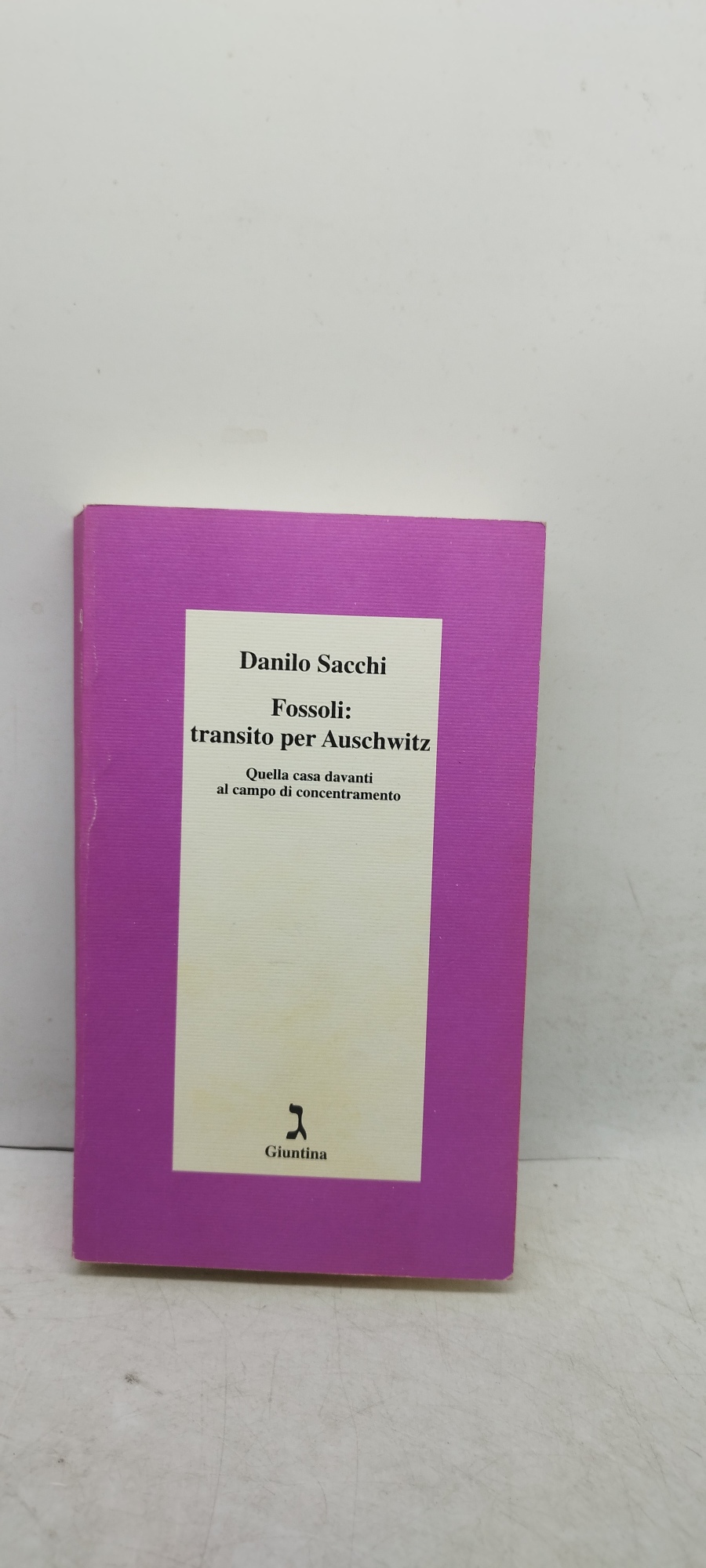 fossoli transito per auschwitz danilo sacchi