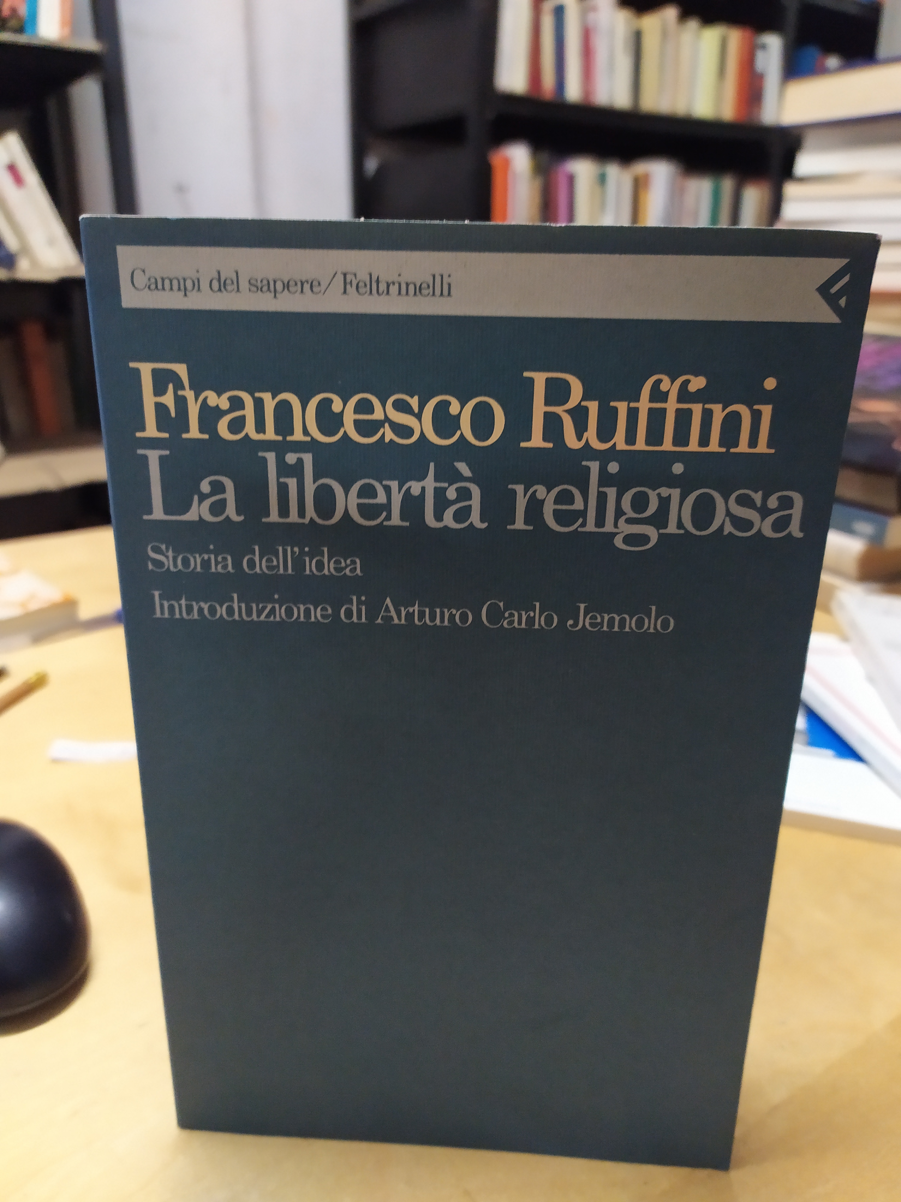 francesco ruffini la libertà religiosa storia dell'idea introduzione di arturo …