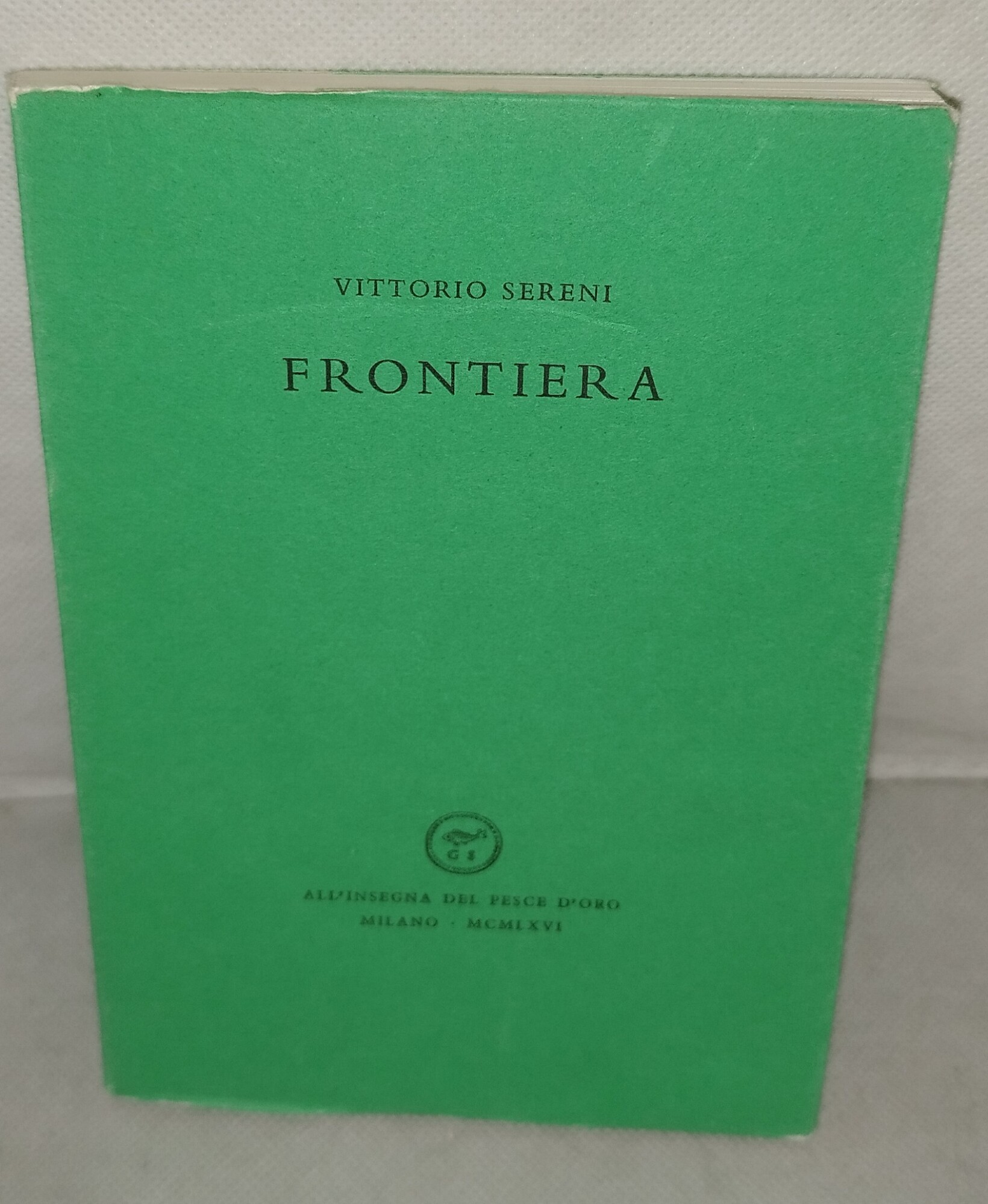 frontiera vittorio sereni