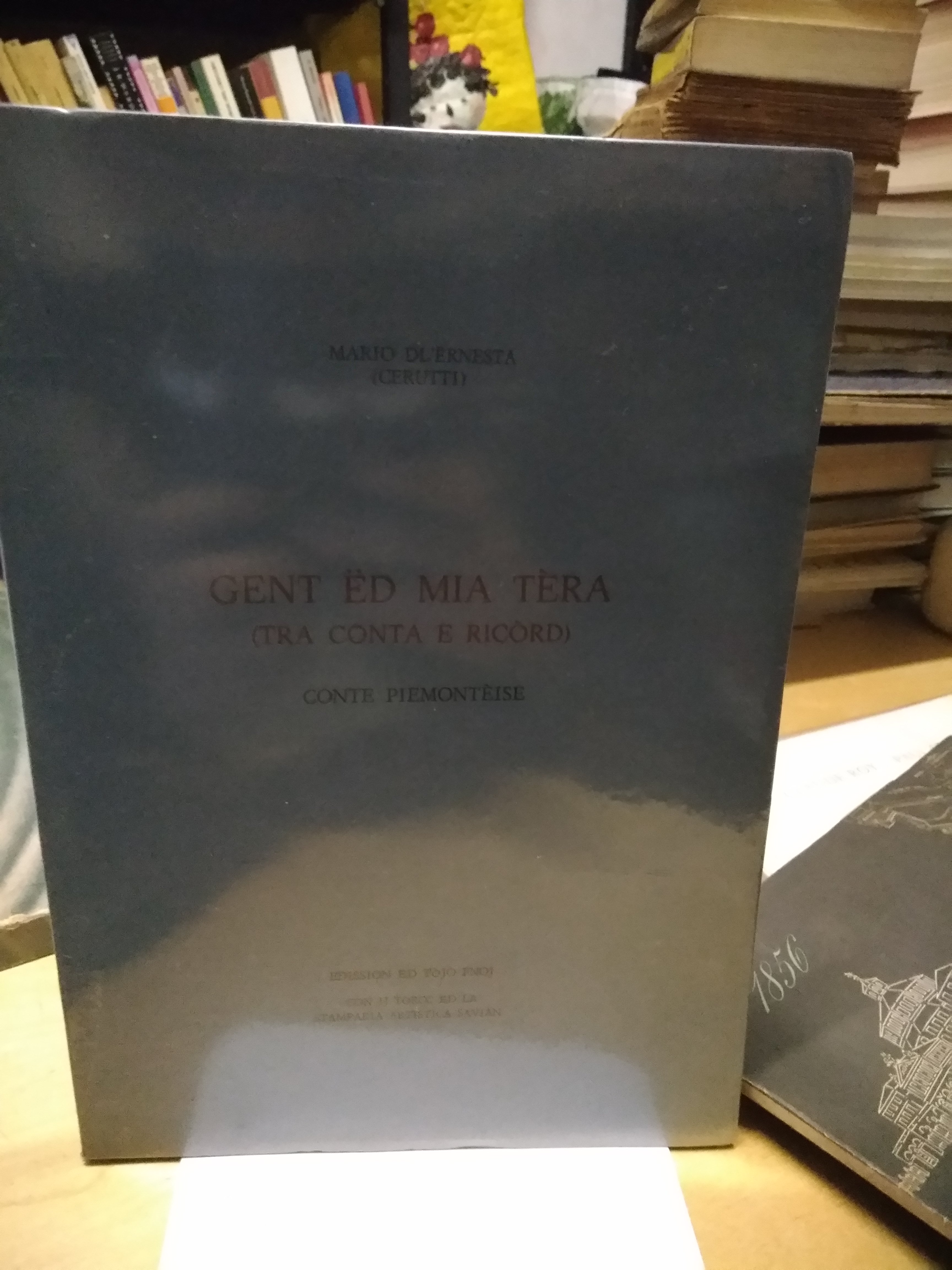 gent ed mia tera tra conta e ricord conte piemonteise