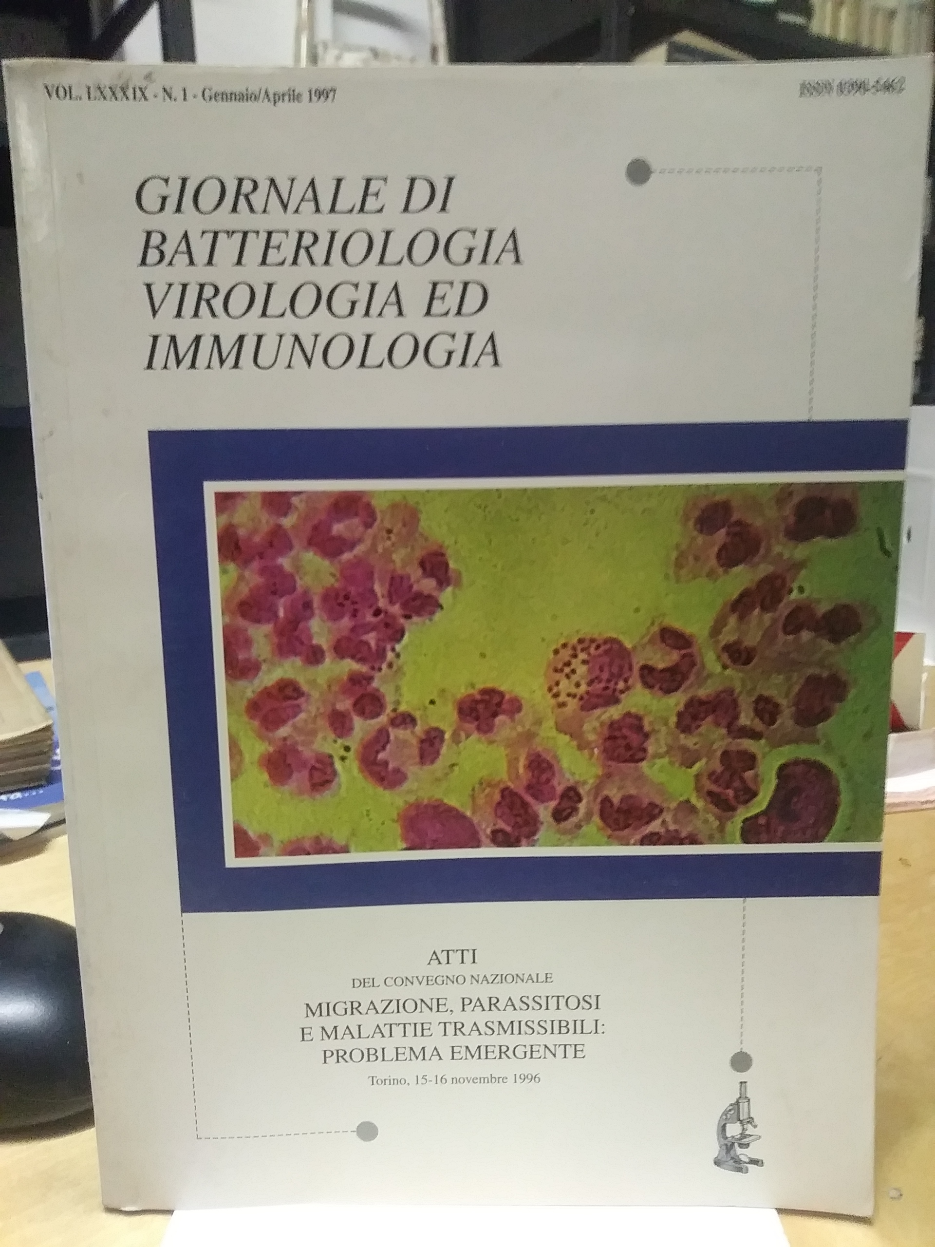 giornale di batteriologia virologia ed immunologia atti del convegno nazionale