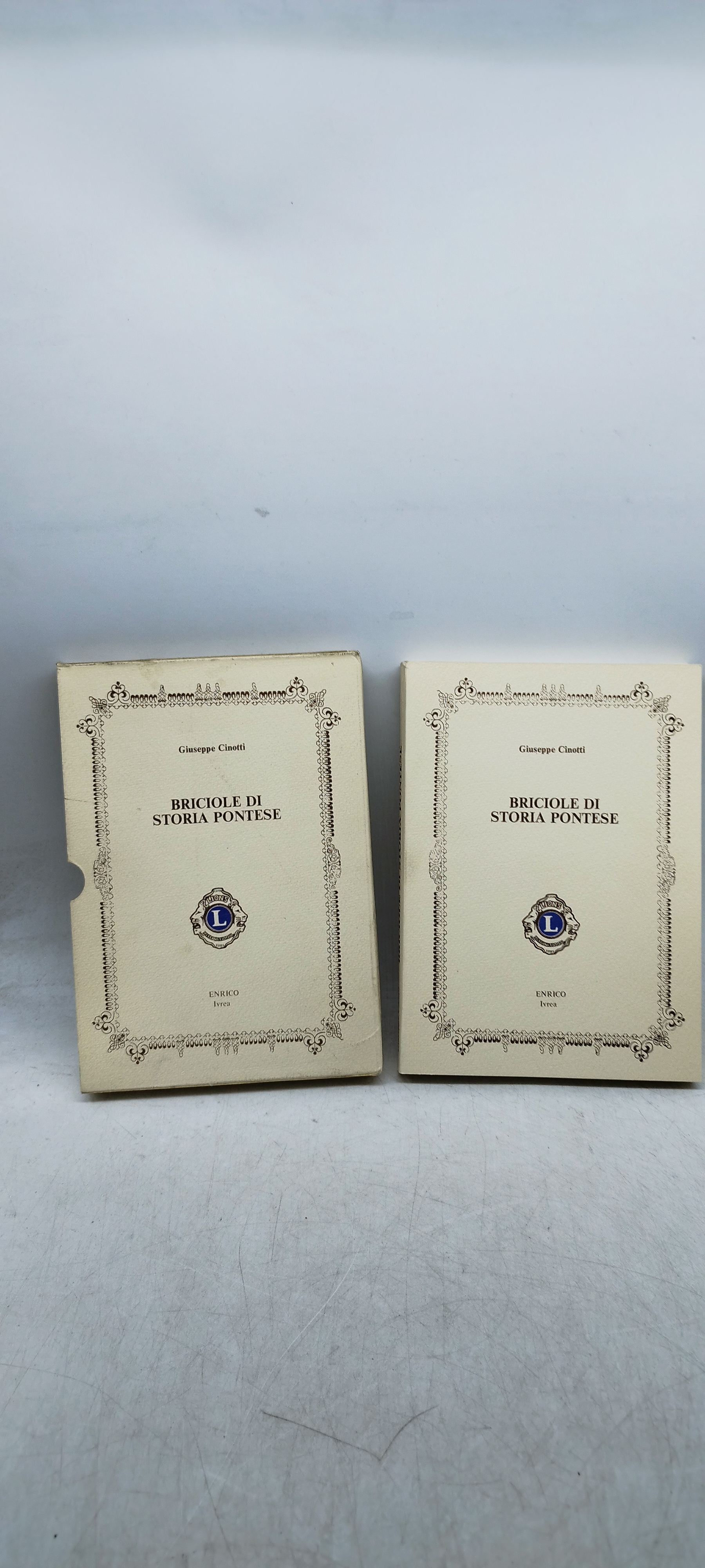 giuseppe cinotti briciole di storia pontese enrico ivrea