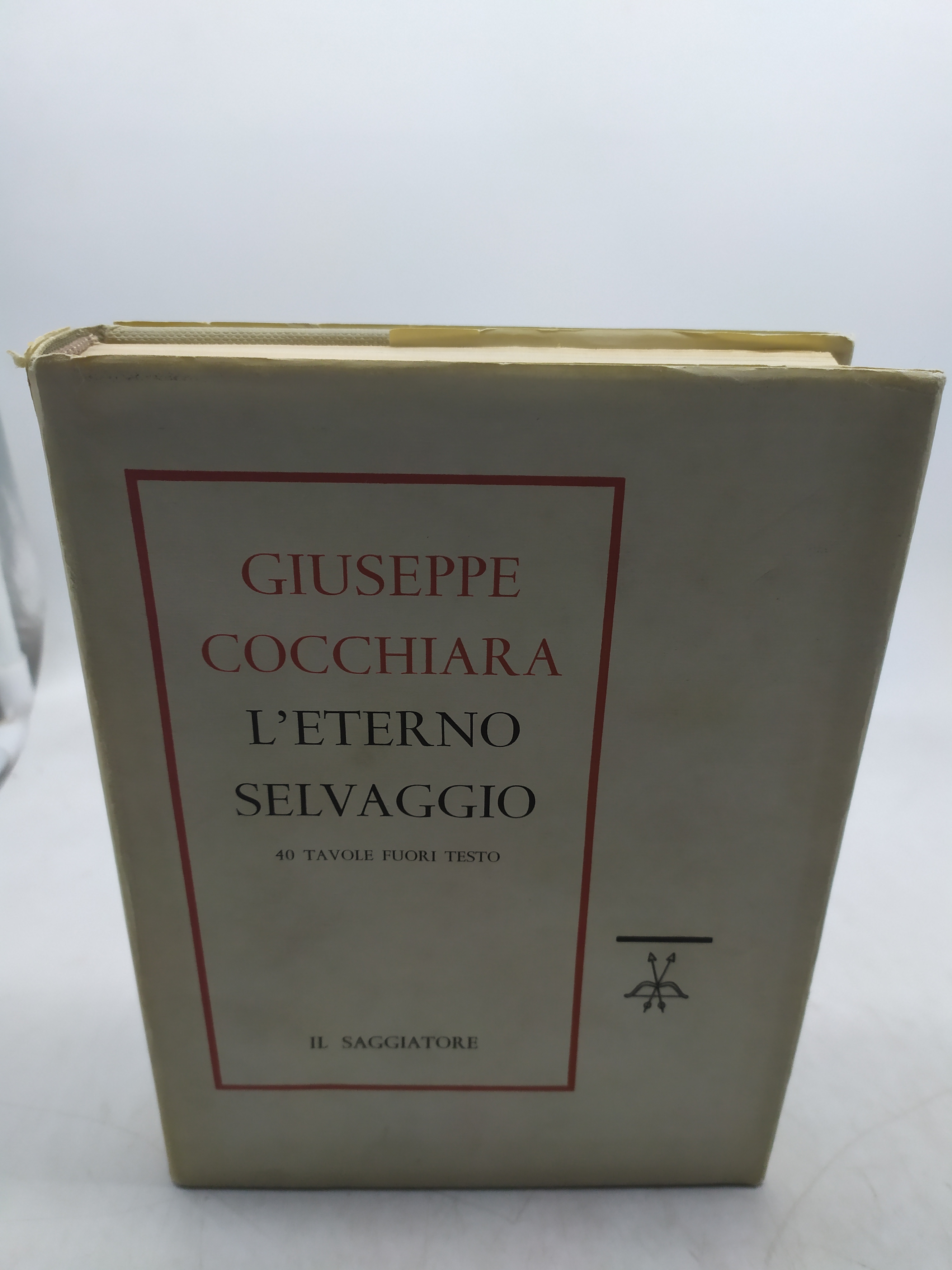 giuseppe cocchiara l'eterno selvaggio 40 tavole fuori testo il saggiatore