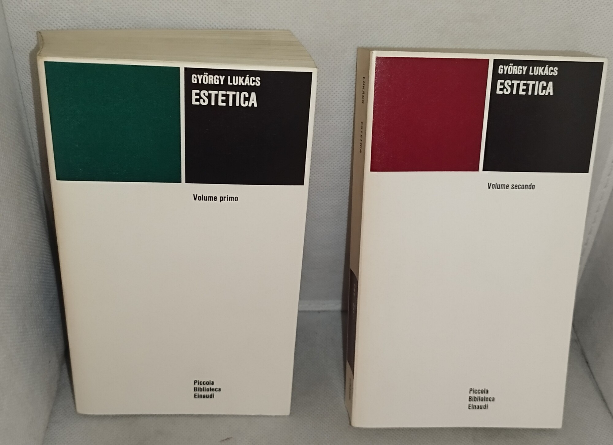 gyorgy lukacs estetica 2 volumi einaudi