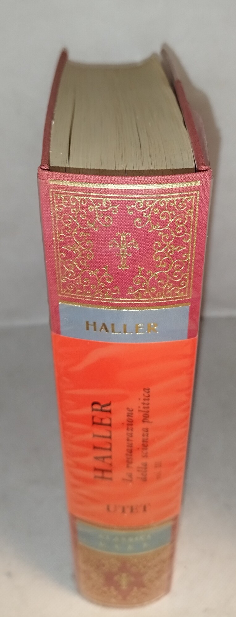haller la restaurazione della scienza politica volume 3 classici utet