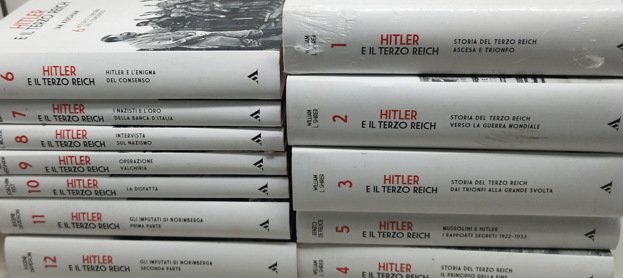hitler e il terzo reich 12 volumi mondadori editoriale