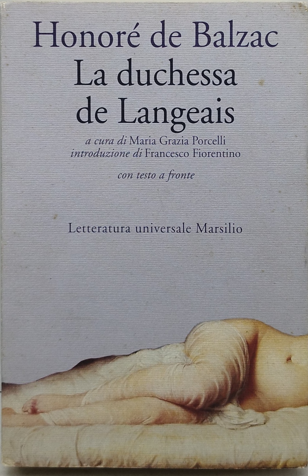 honorè de balzac la duchessa de lngeais