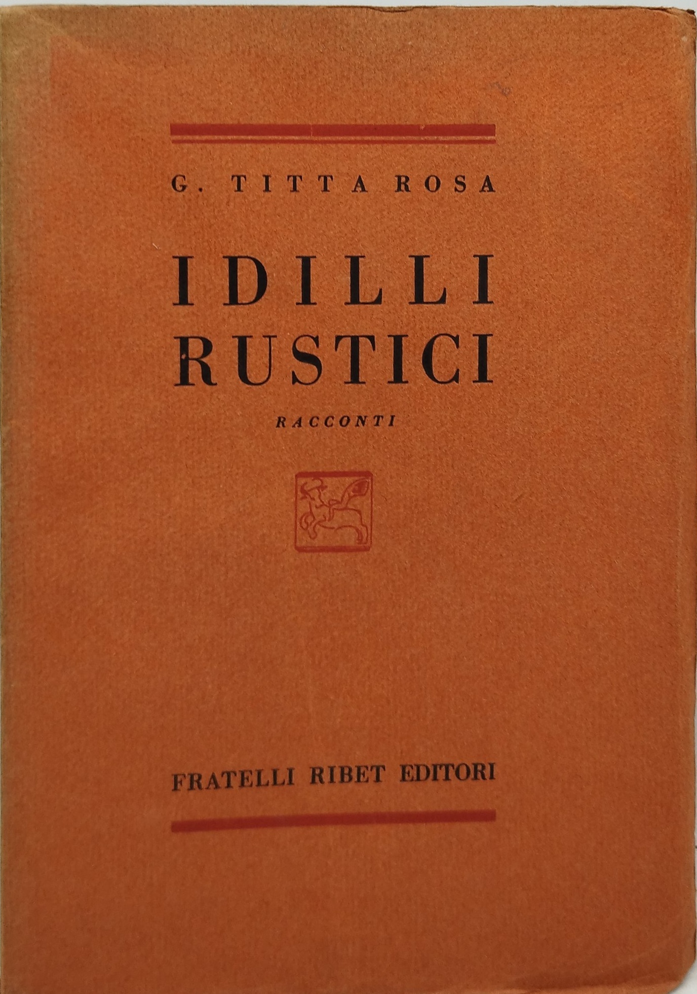 idilli rustici racconti titta rosa