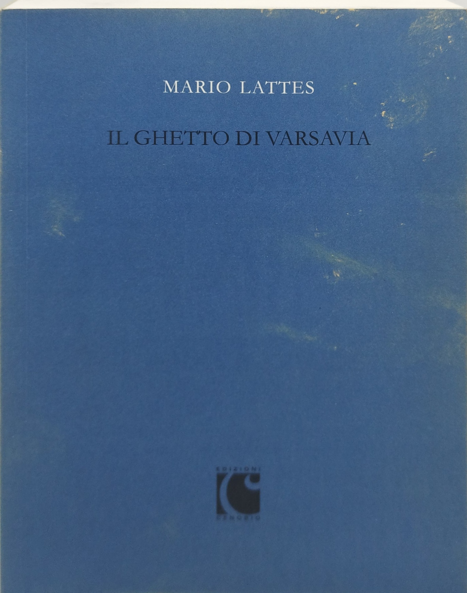 il ghetto di varsavia mario lattes