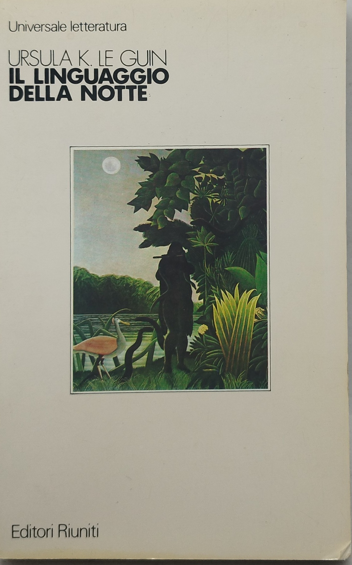 il linguaggio della notte ursula k le guin