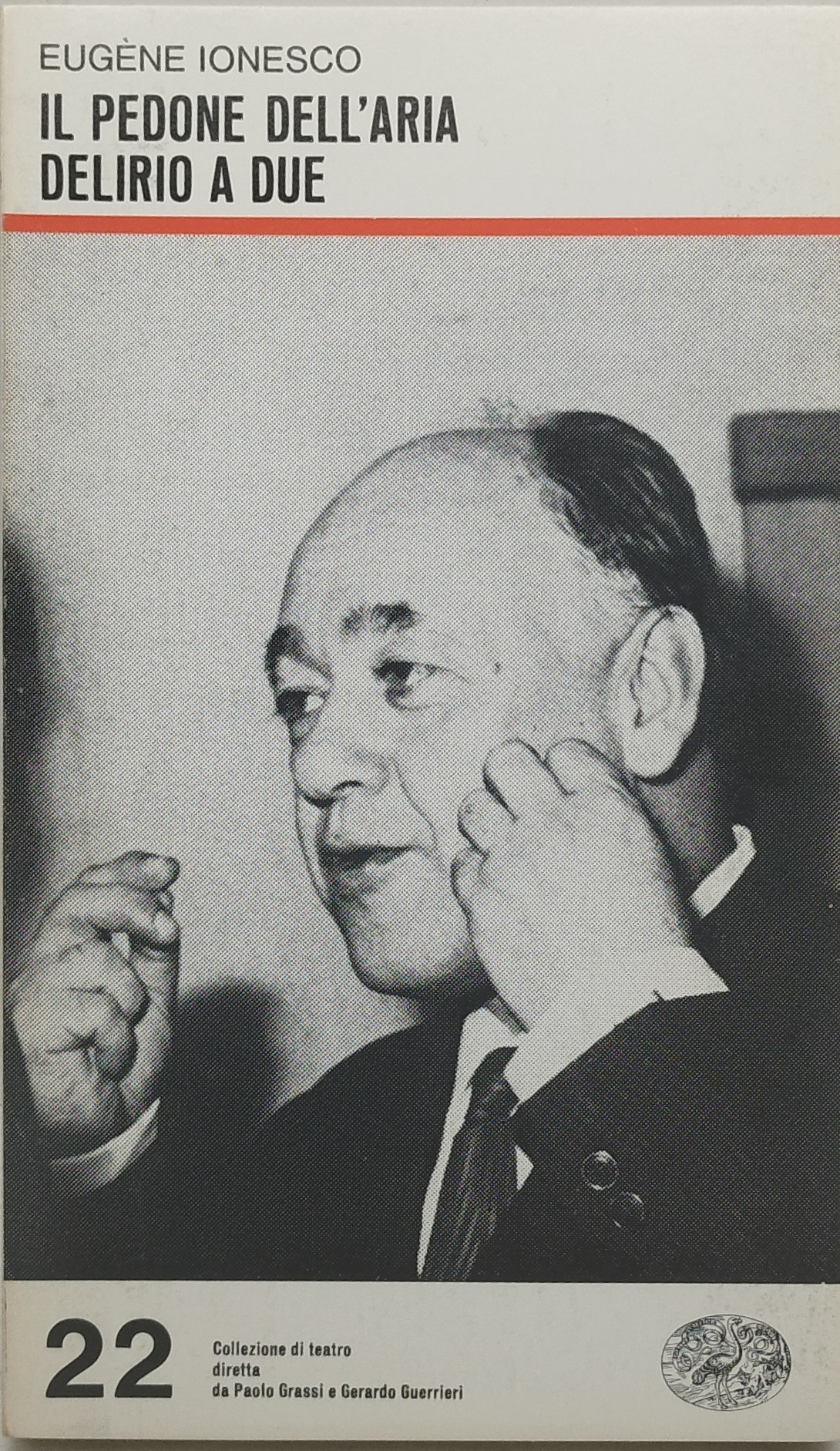 il pedone dell'aria delirio a due eugee ionesco einaudi