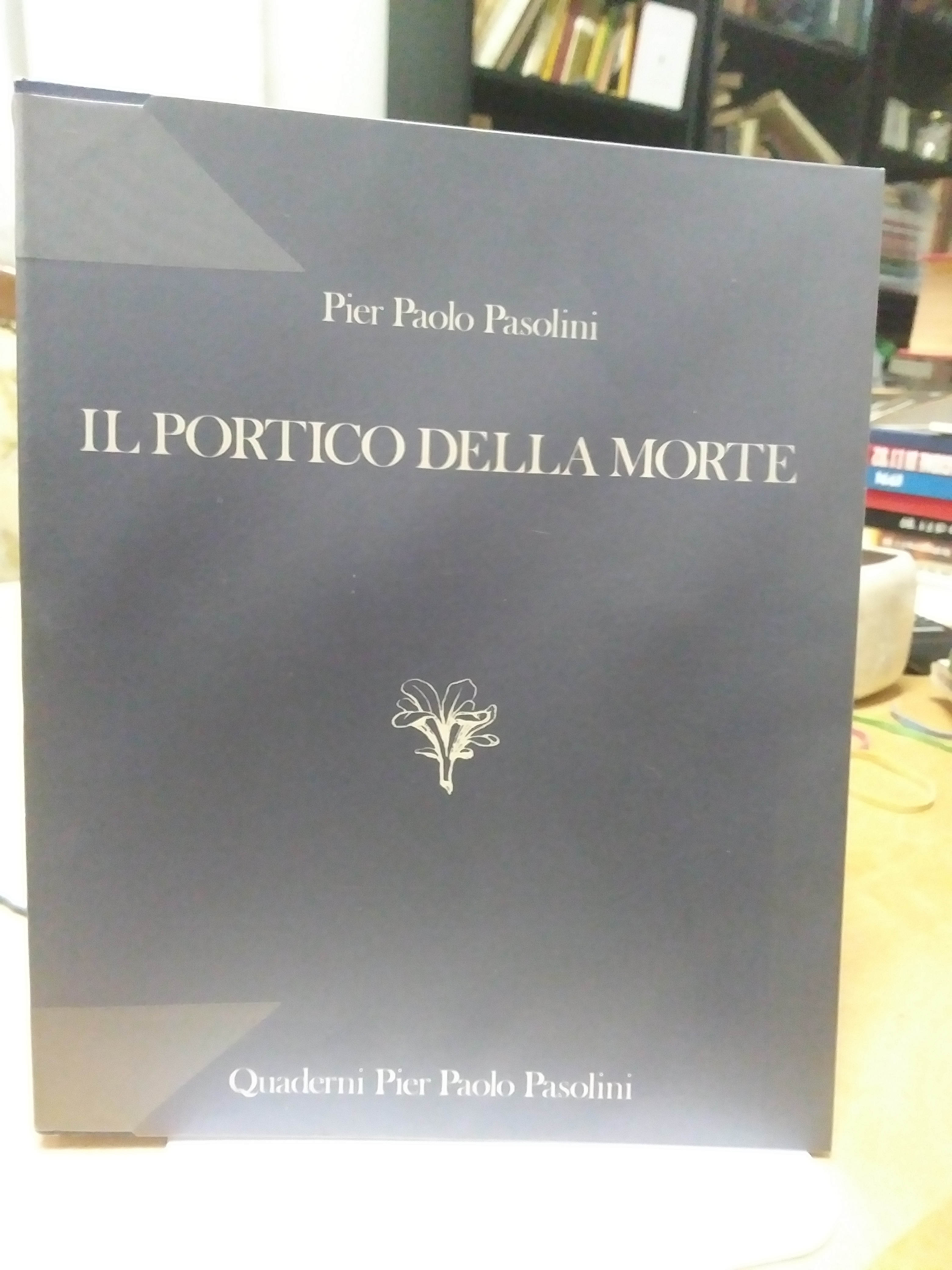 IL portico della morte pier paolo pasolini garzanti