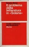 Il problema della letteratura in «Solaria»