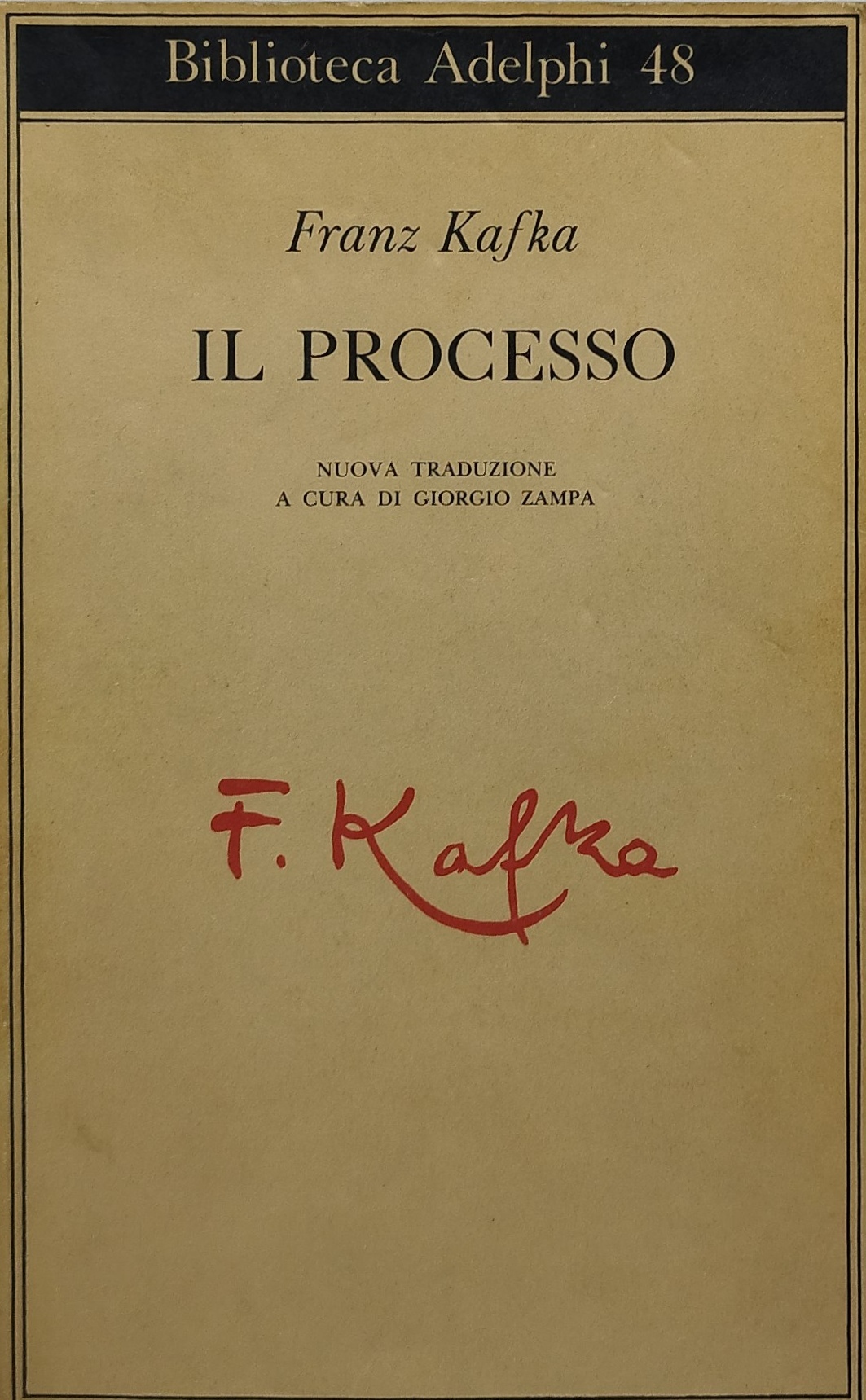 il processo franz kafka