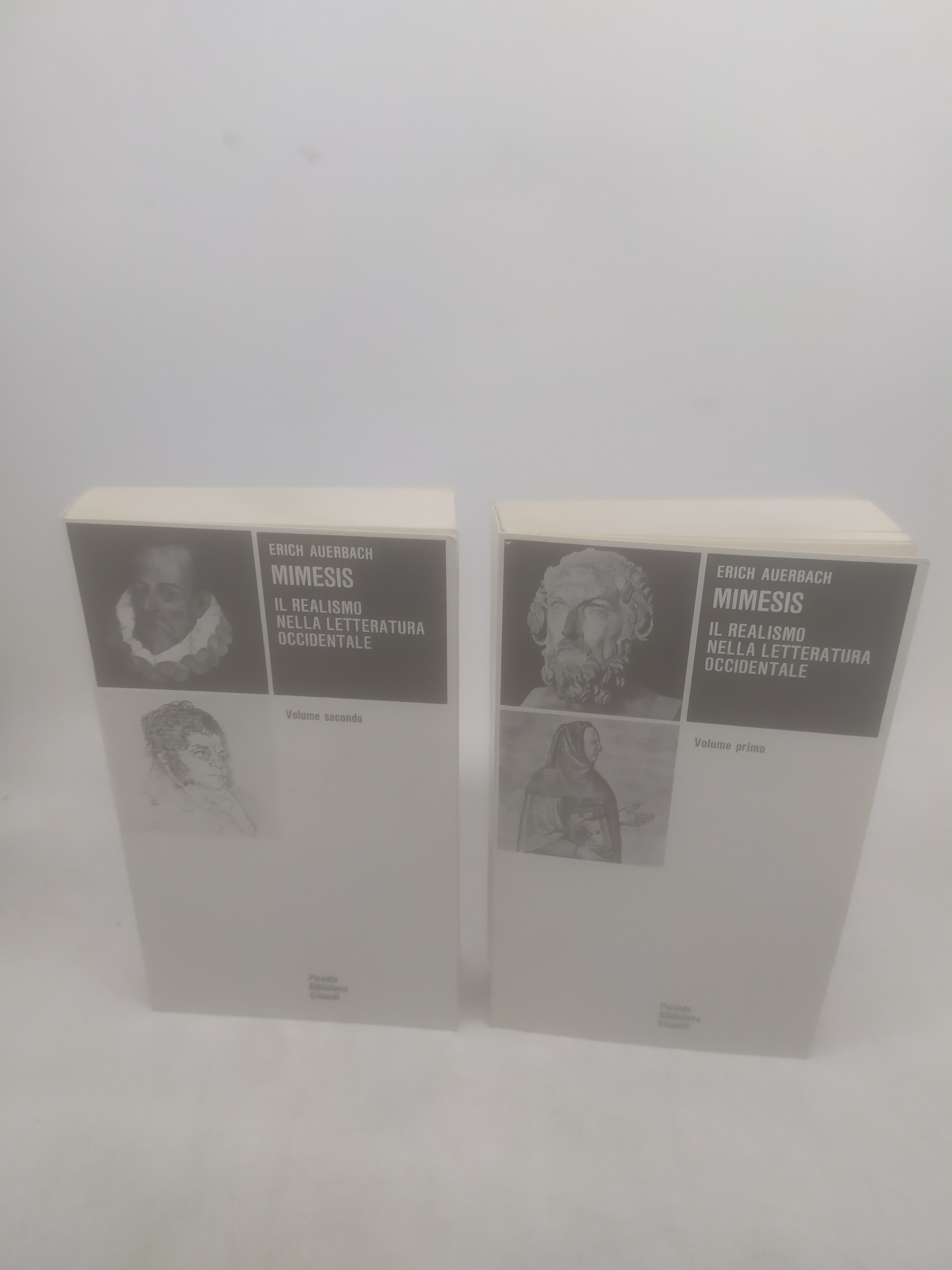 il realismo nella letteratura occidentale 2 volumi piccola biblioteca einaudi