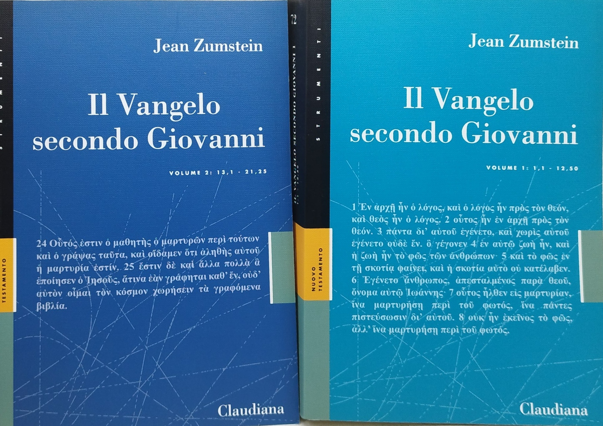 il vangelo secondo giovanni 2 volumi