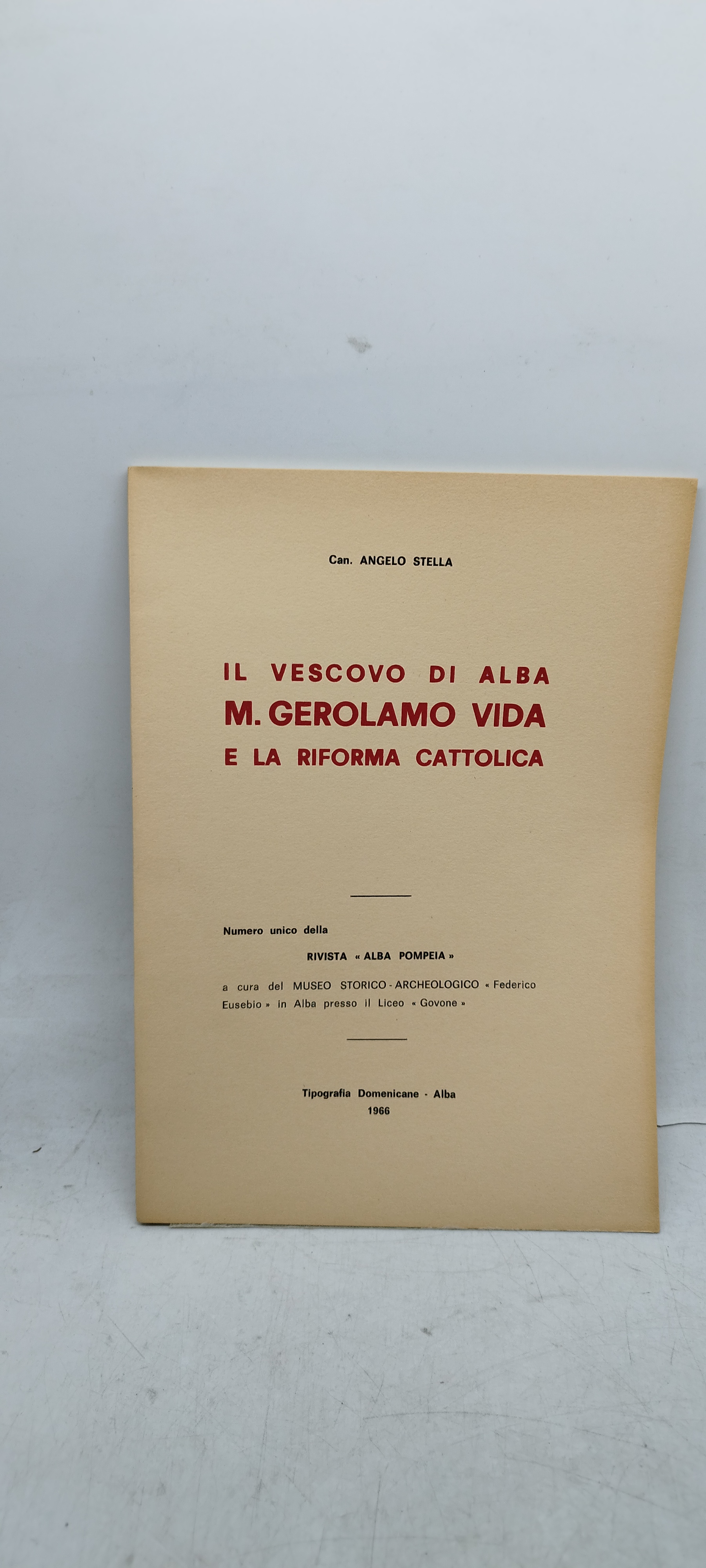 il vescovo di alba m gerolamo vida e la riforma …