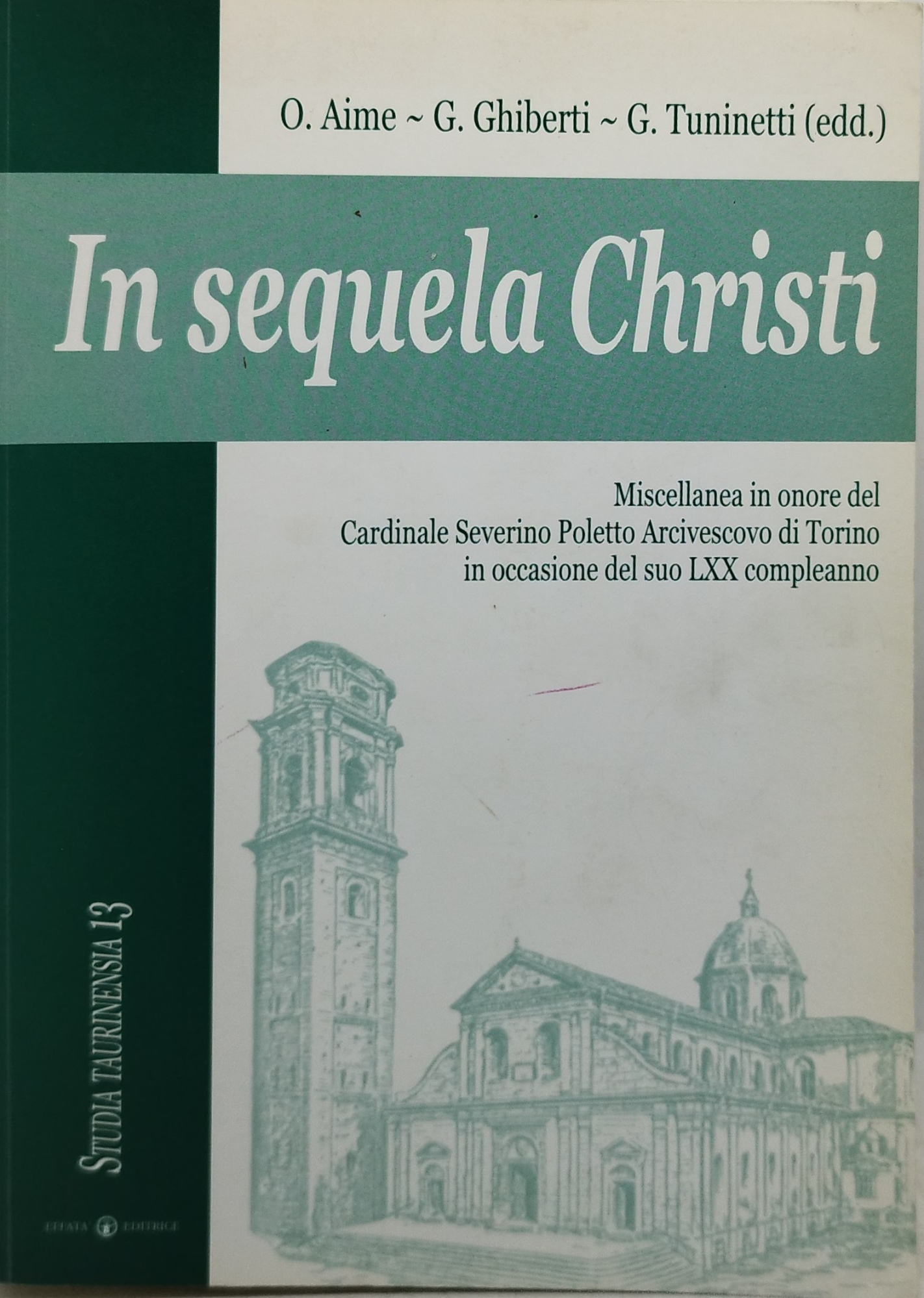 in sequela christi studia taurinensia 13