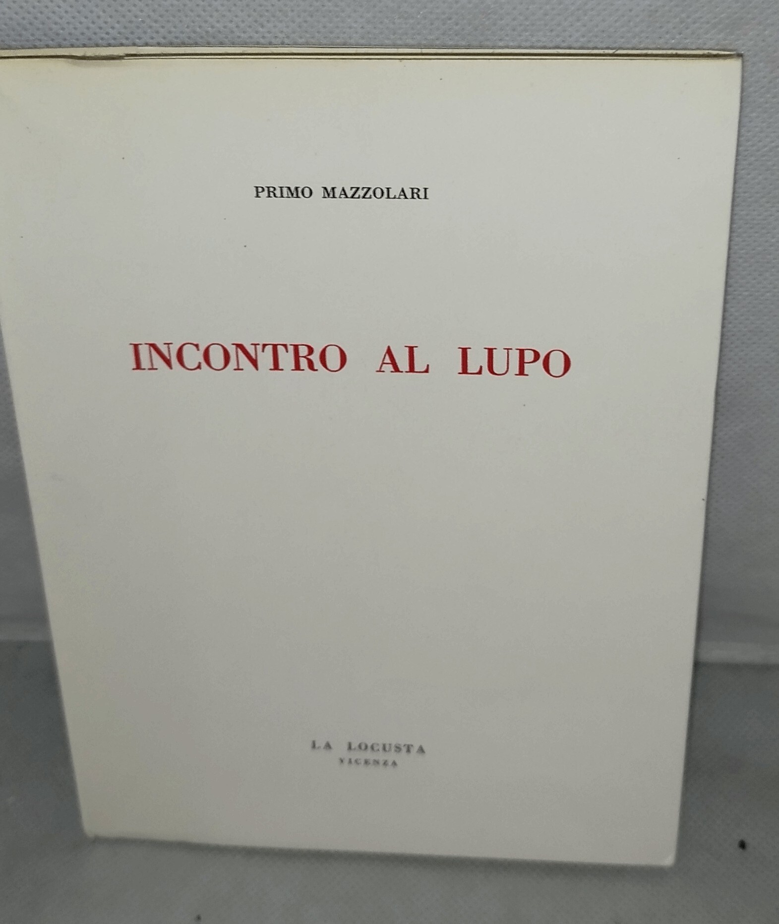 incontro al lupo primo mazzolari