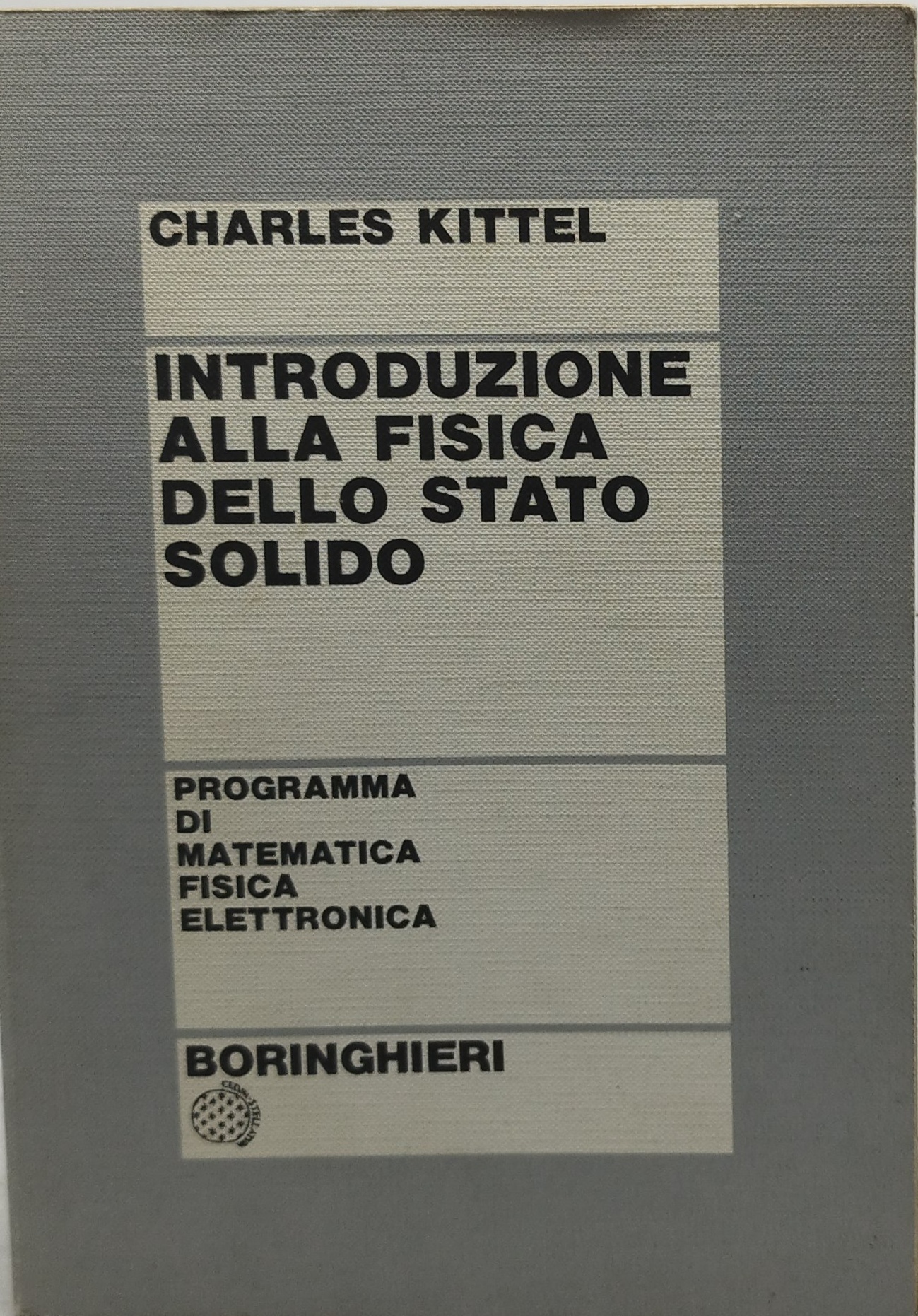 introduzione alla fisica dello stato solido boringhieri