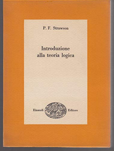 Introduzione alla teoria logica.