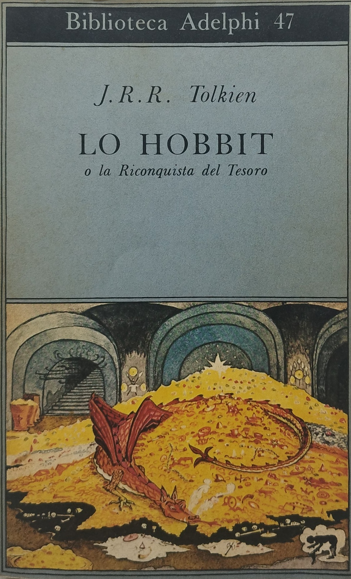 j.r.r. tolkien lo hobbit biblioteca adelphi 47